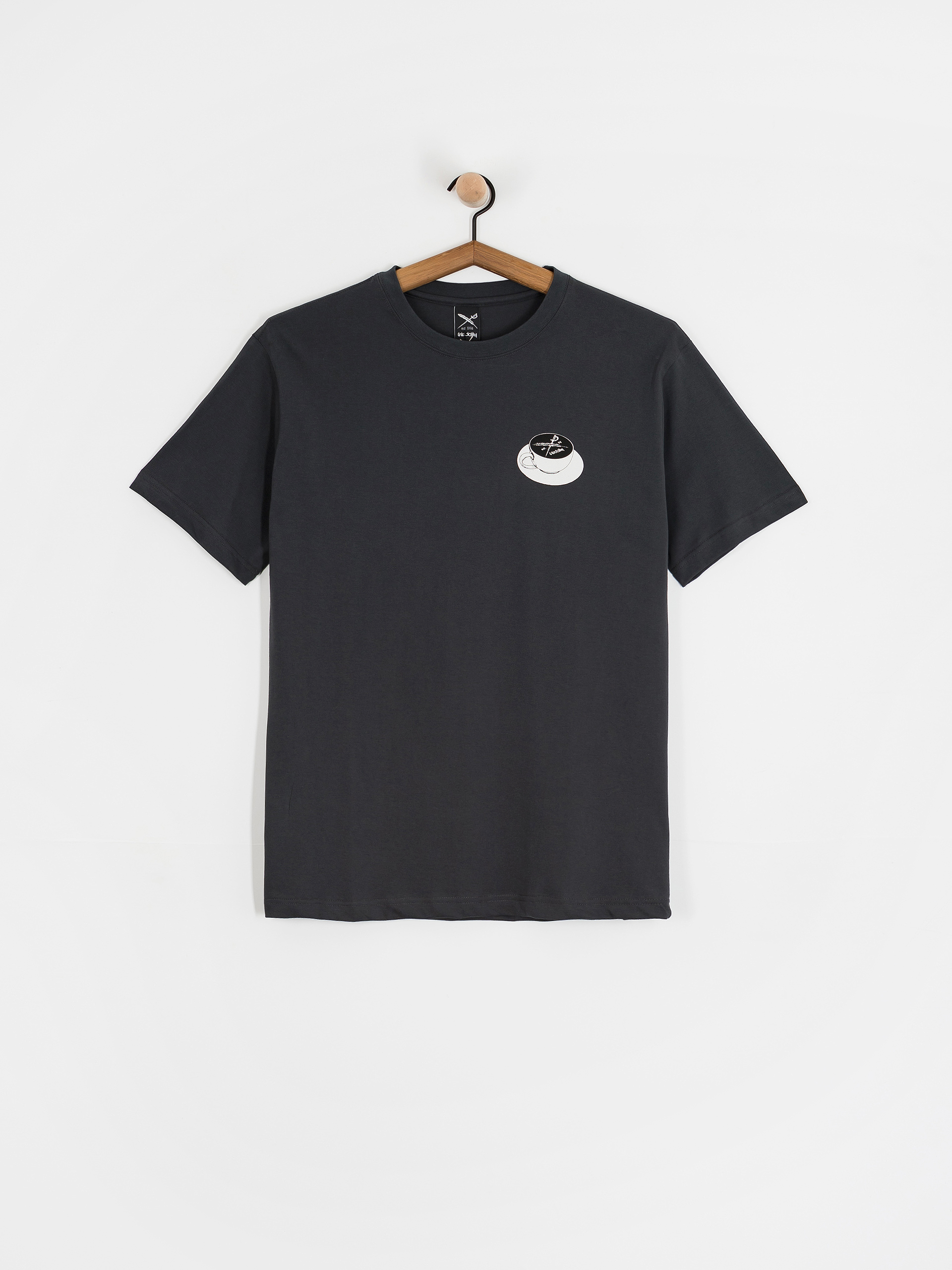 T-shirt Iriedaily Slowpresso (coal)