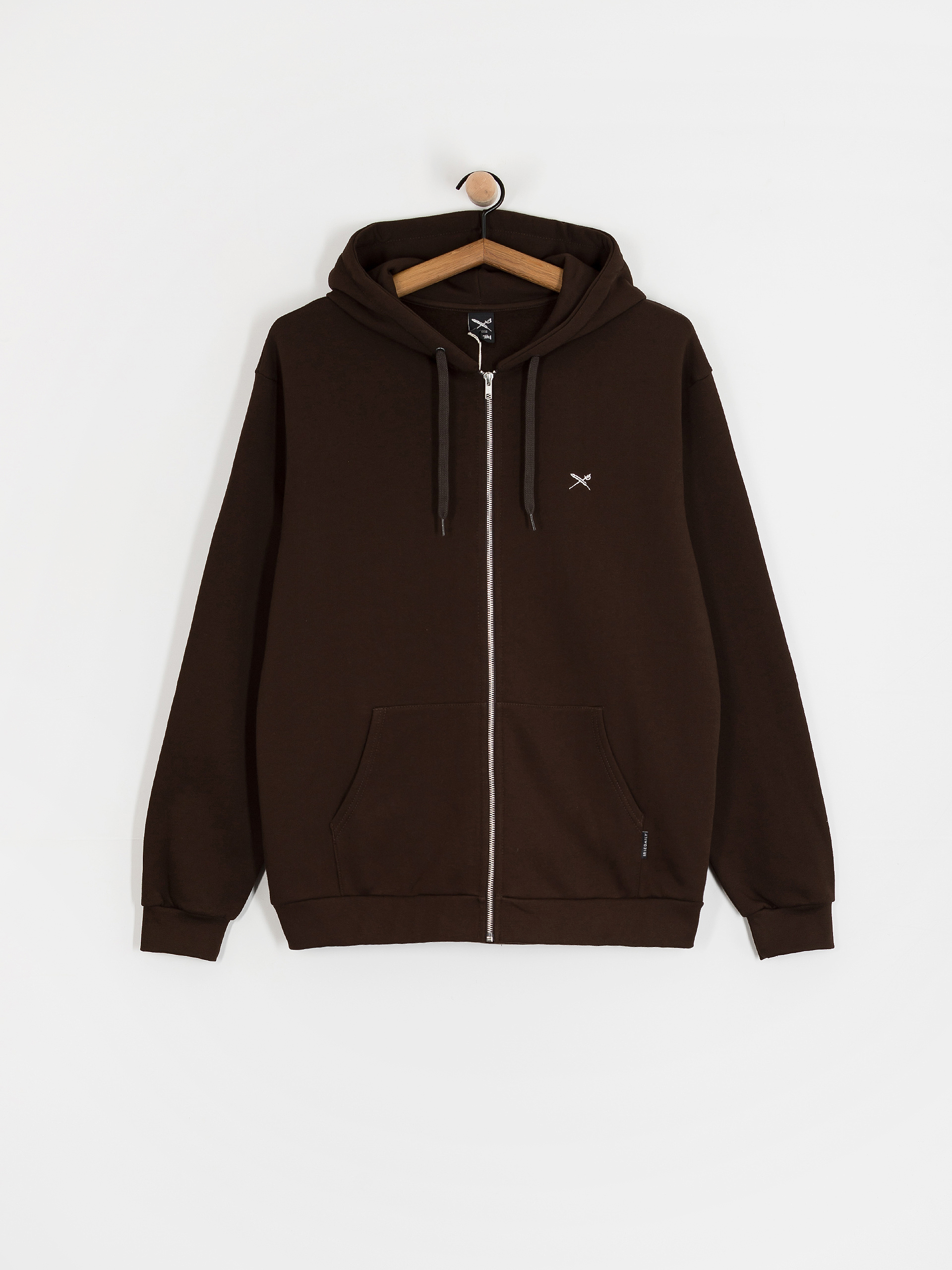 Bluza z kapturem Iriedaily Mini Flag 2 ZHD (dark coffee)