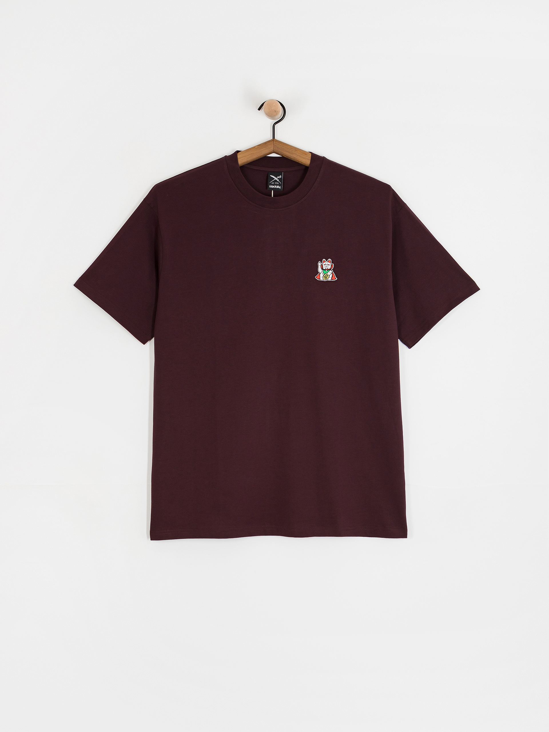 T-shirt Iriedaily Vamp Cat (aubergine)