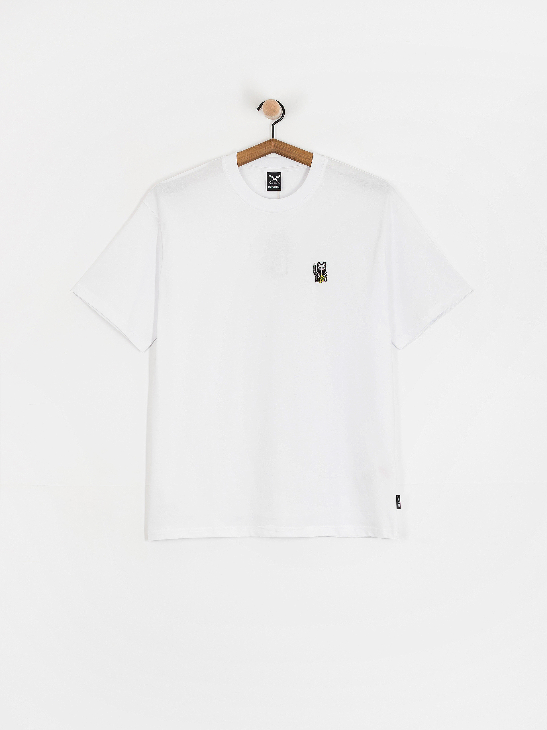 T-shirt Iriedaily Bone Cat (white)
