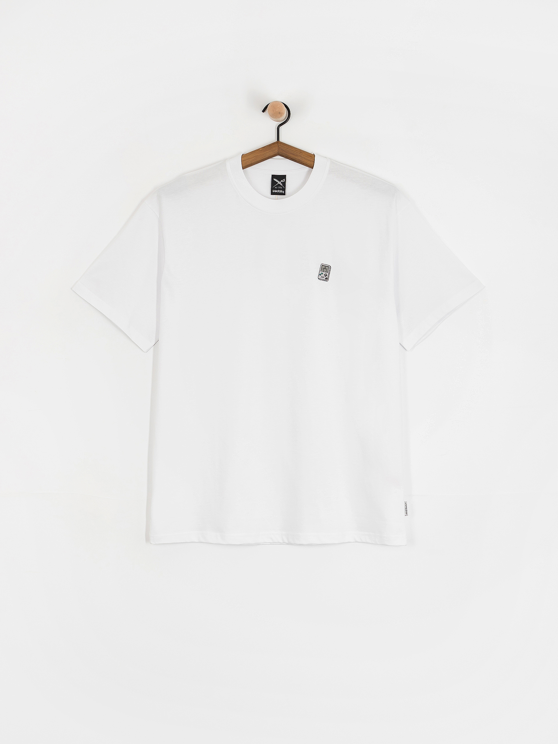 IRIEDAILY Herren T-Shirt „Cookieman“ – Bio-Baumwolle, Regular Fit, Gesticktes Design, Made In Portugal