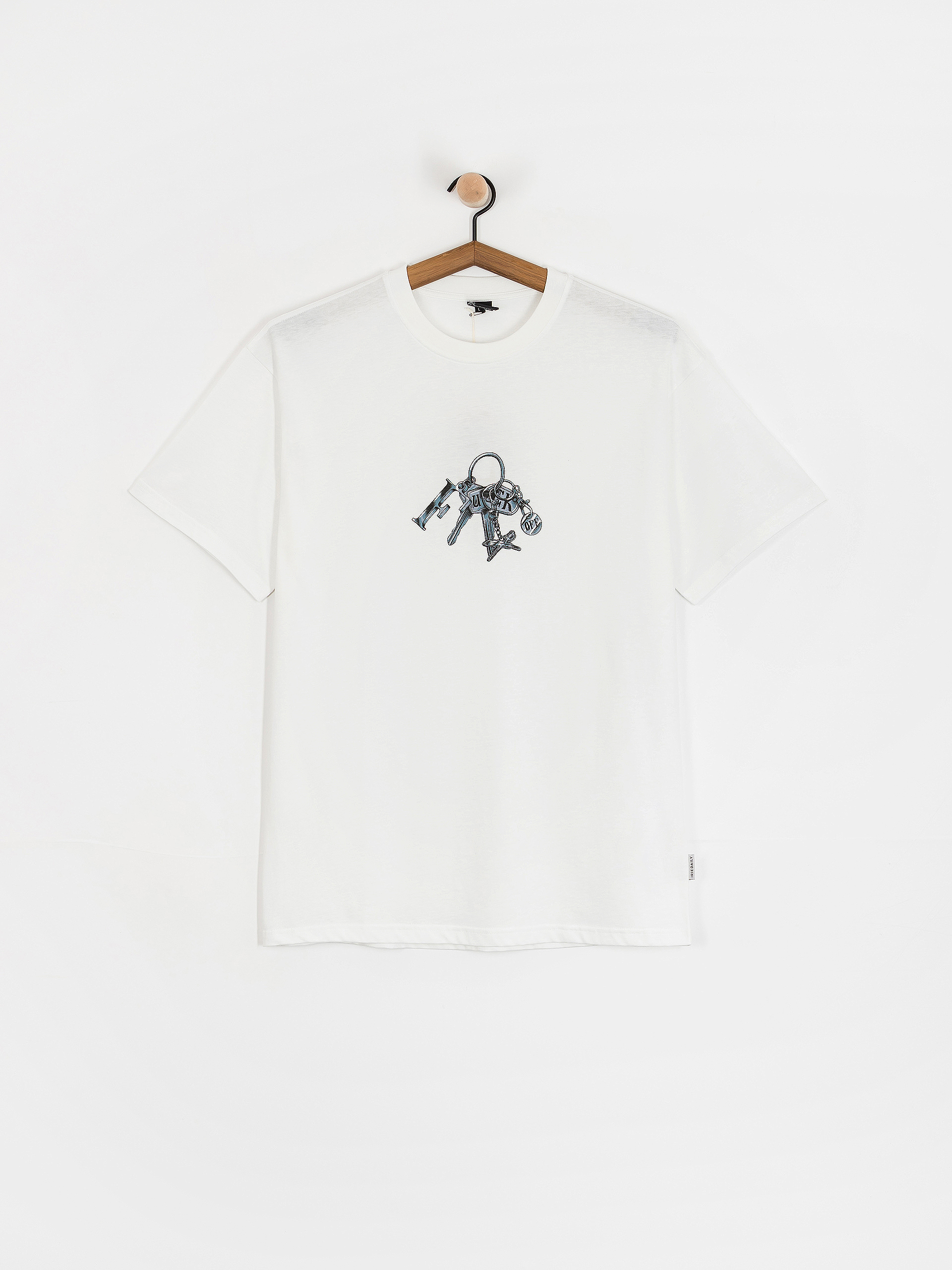 T-shirt Iriedaily Keyhanger (white)