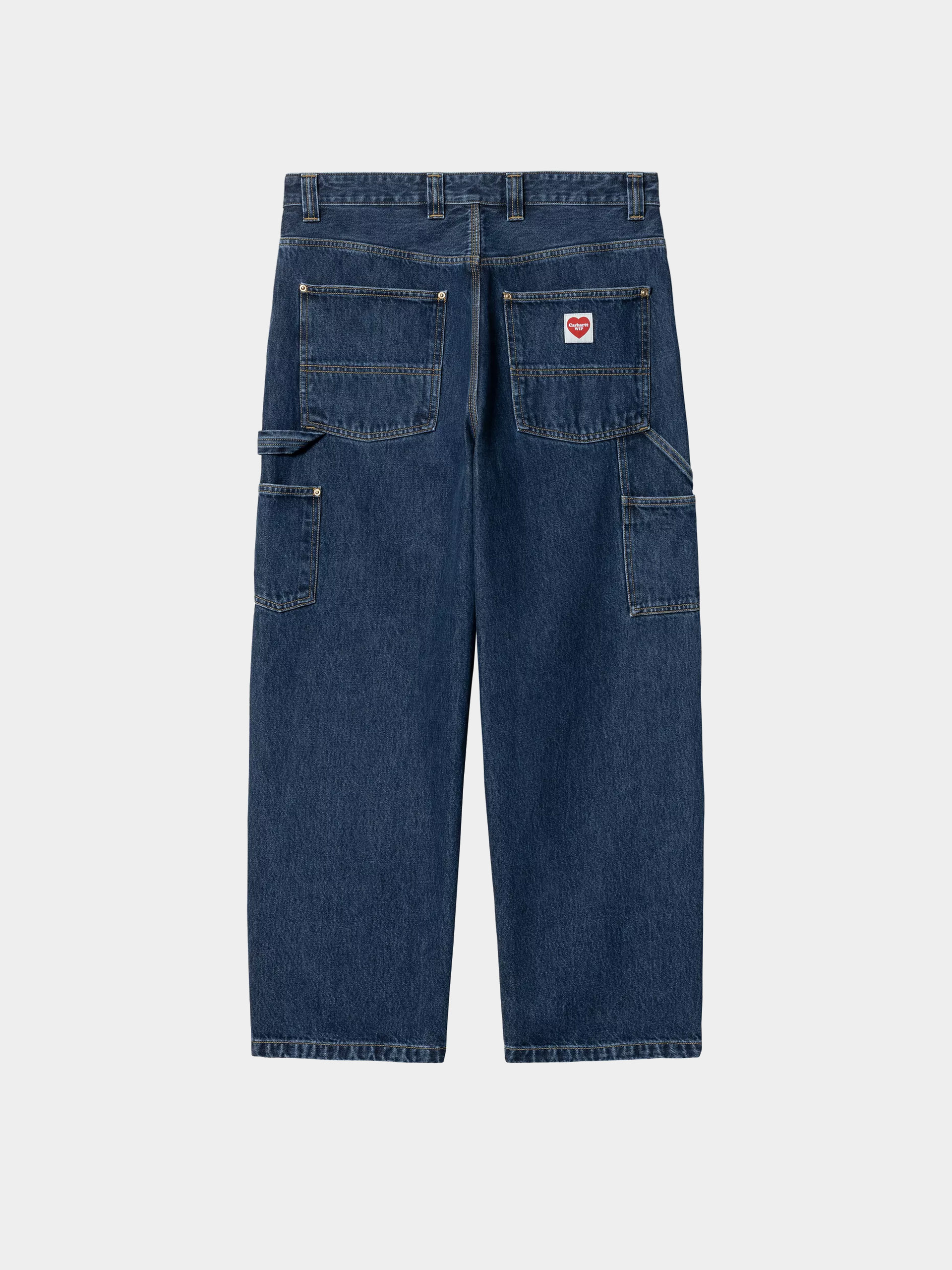 Spodnie Carhartt WIP Nash Double Knee (blue/stone washed)