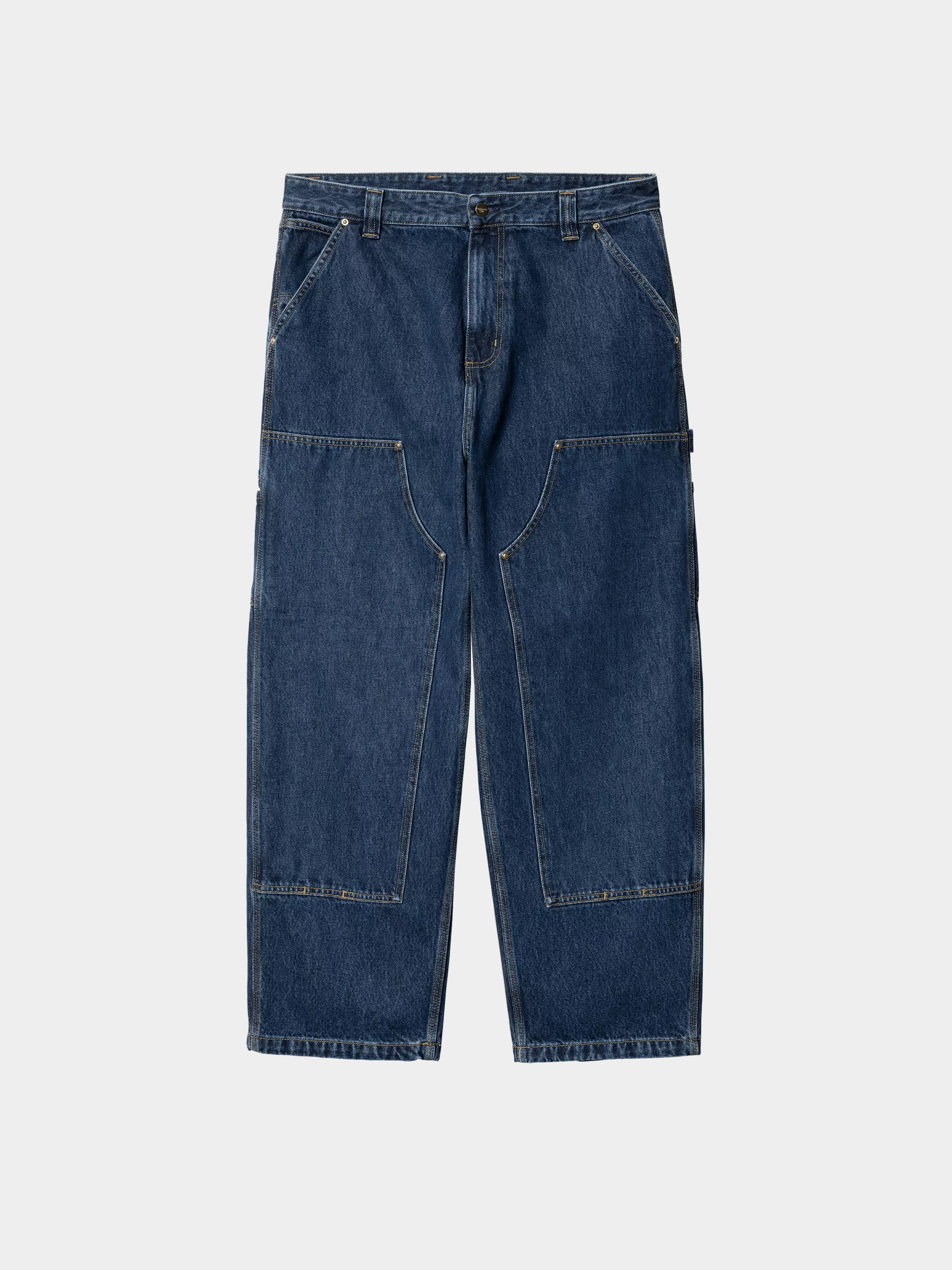 Spodnie Carhartt WIP Nash Double Knee (blue/stone washed)
