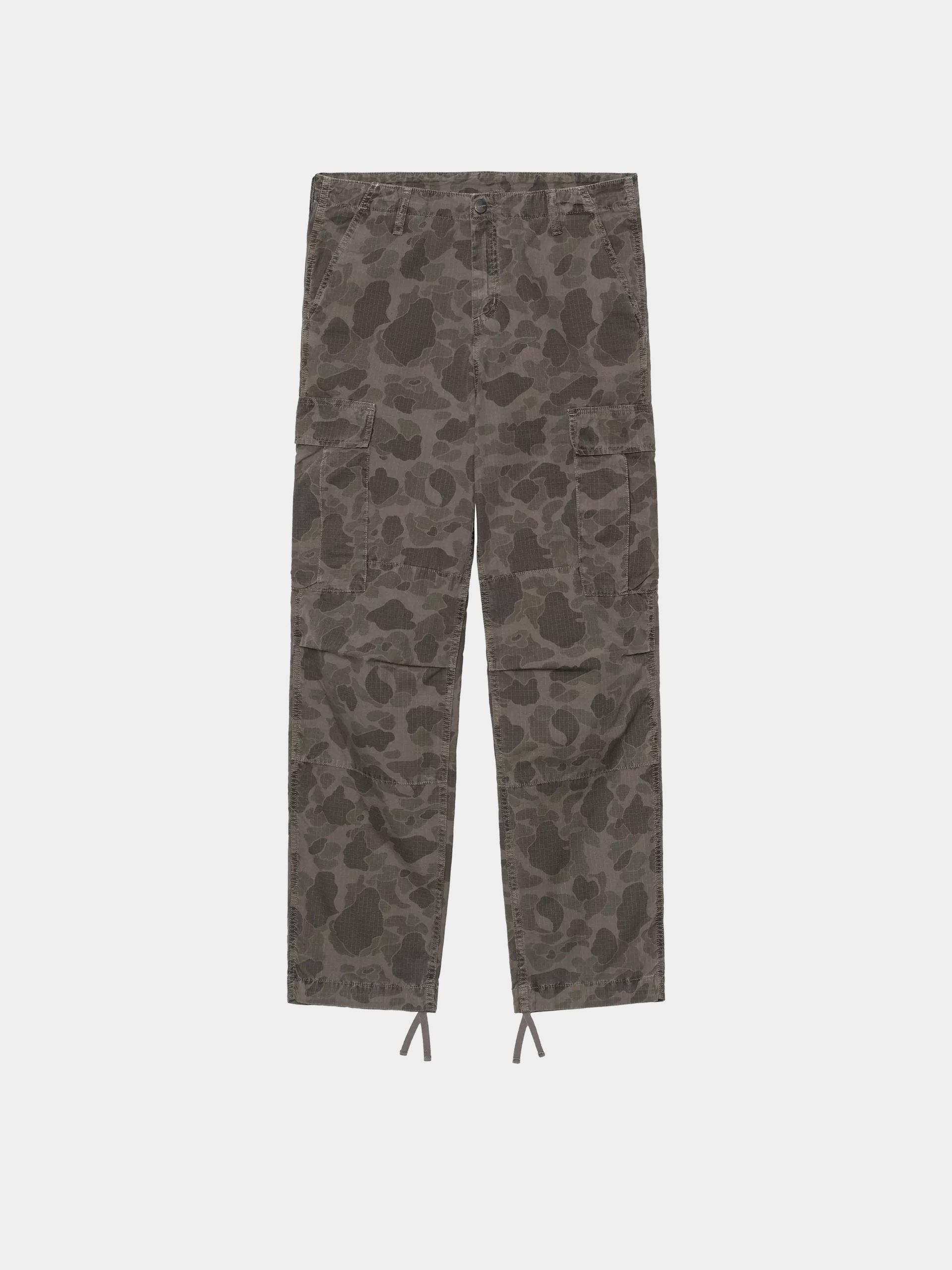 Spodnie Carhartt WIP Duck Cargo (camo duck/green/porphyry/garment dyed)