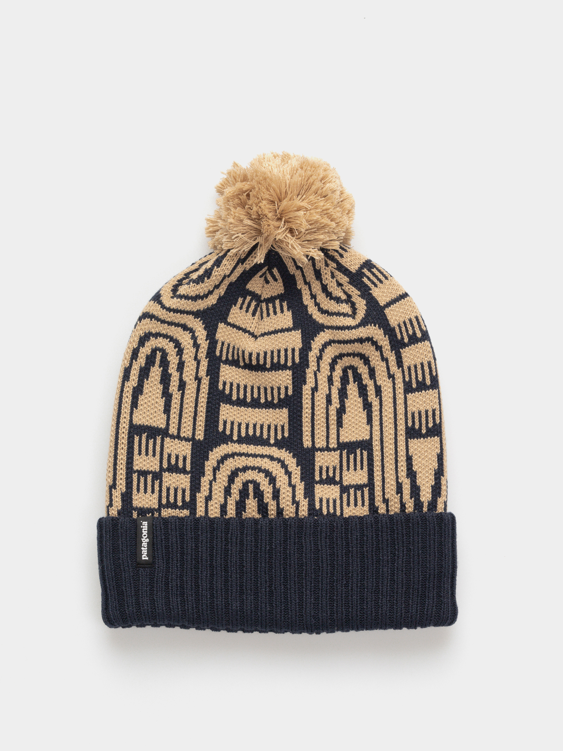 Czapka zimowa Patagonia Powder Town (flow sunken blue)