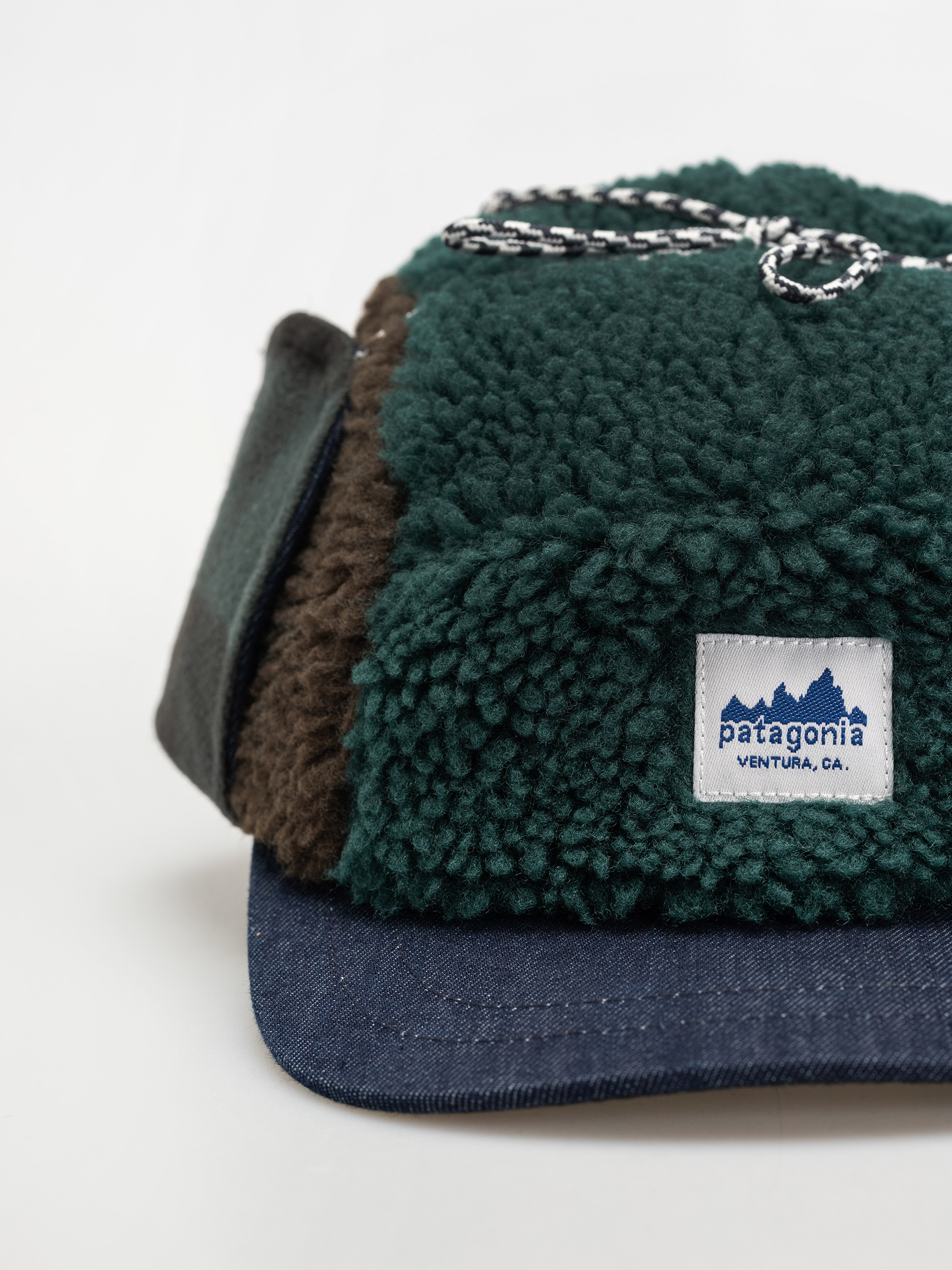 Czapka z daszkiem Patagonia Range Earflap (cascade green)