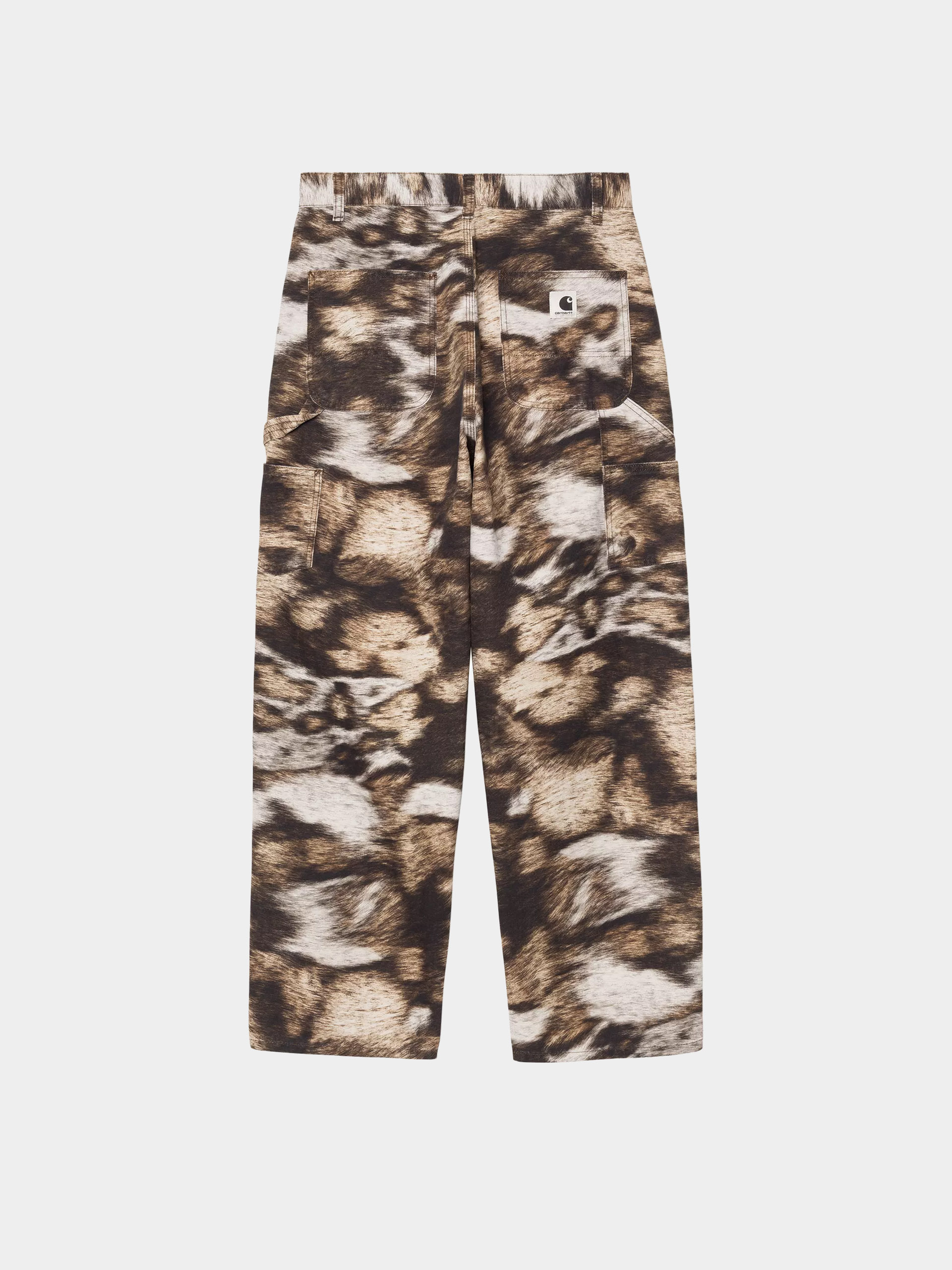 Spodnie Carhartt WIP Brandon Single Knee Wmn (wild dog print/stone washed)