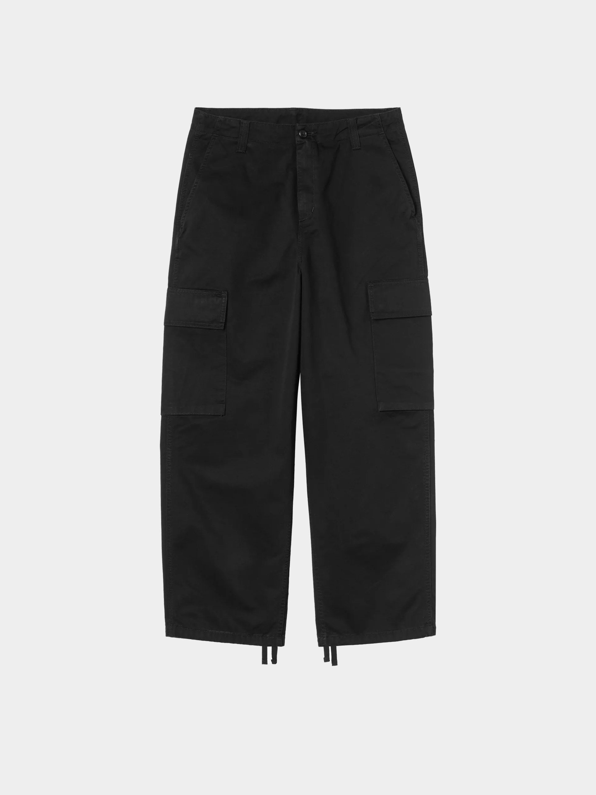 Spodnie Carhartt WIP Kade Cargo (black/stone washed)