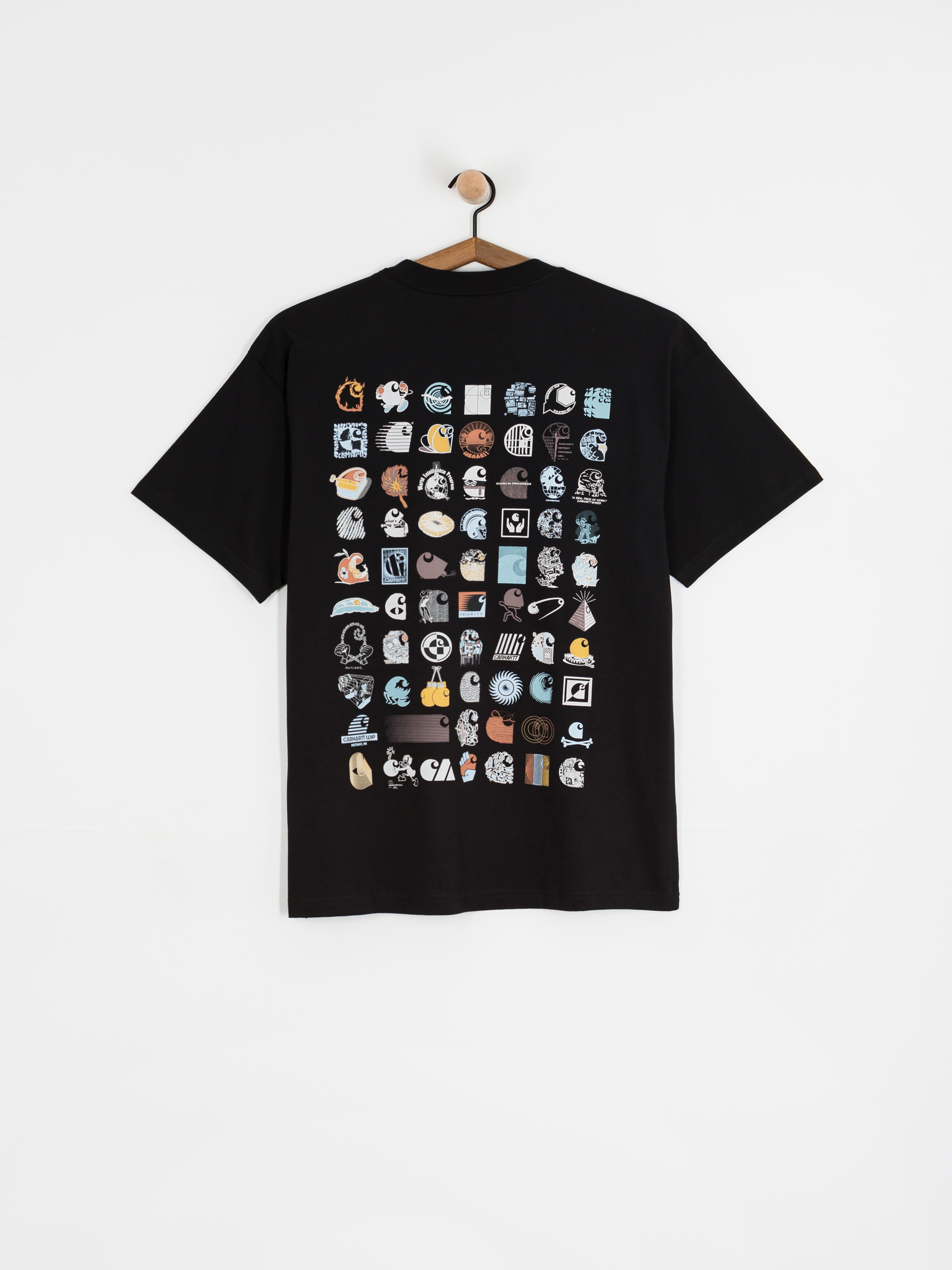 T-shirt Carhartt WIP C Logo Archive (black)