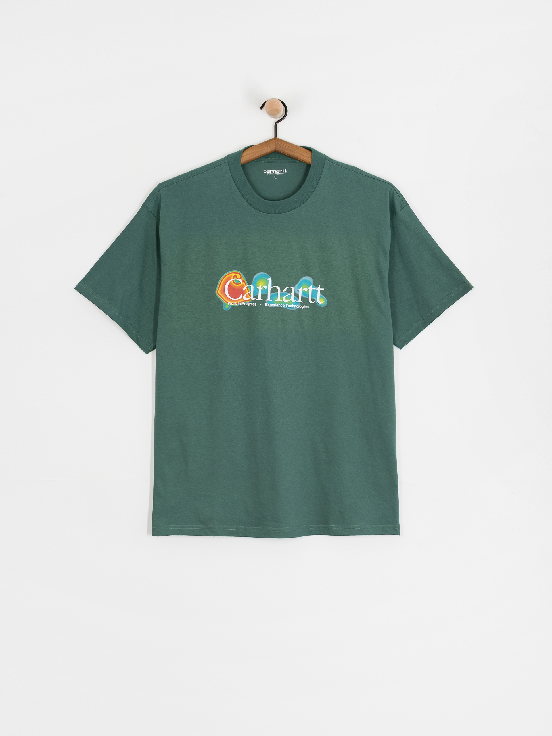 T-shirt Carhartt WIP Experiential (silver pine)