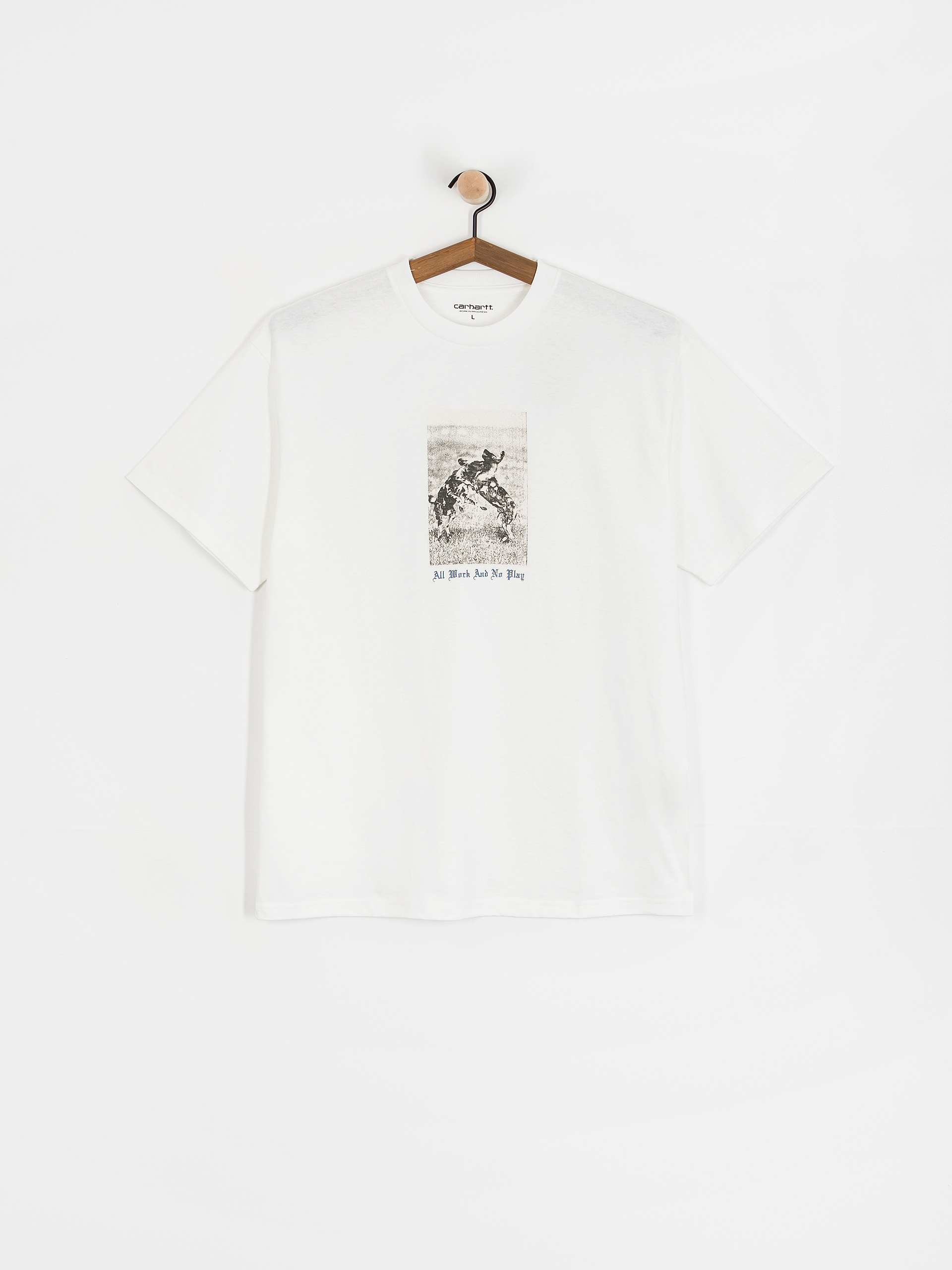 T-shirt Carhartt WIP No Play (white)