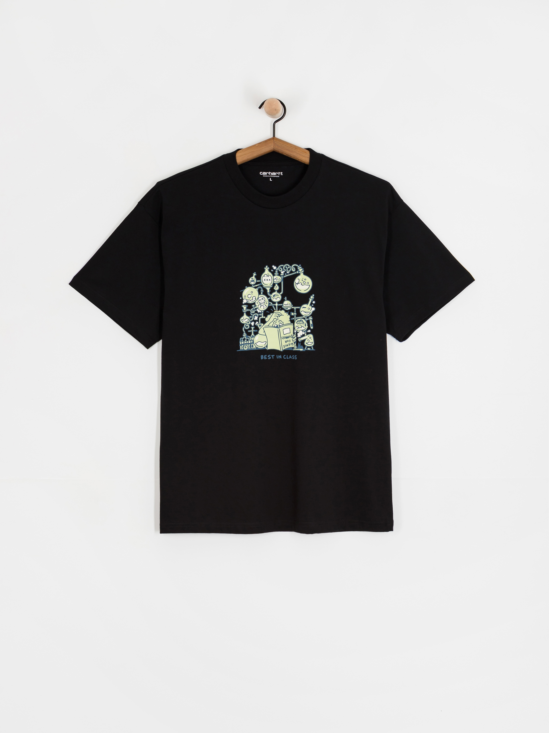 T-shirt Carhartt WIP Beaker (black)