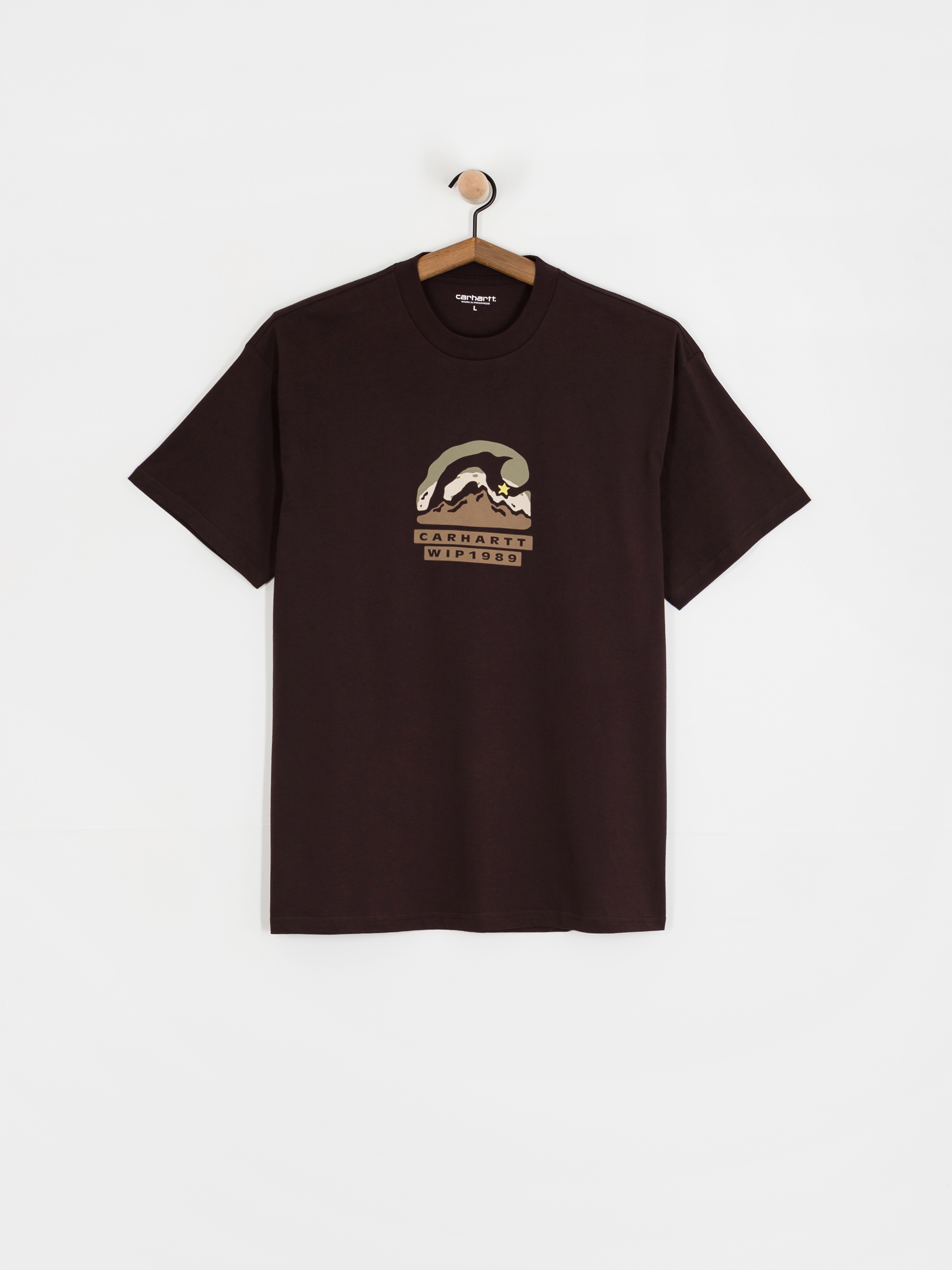 T-shirt Carhartt WIP Rising Helix (palisander)