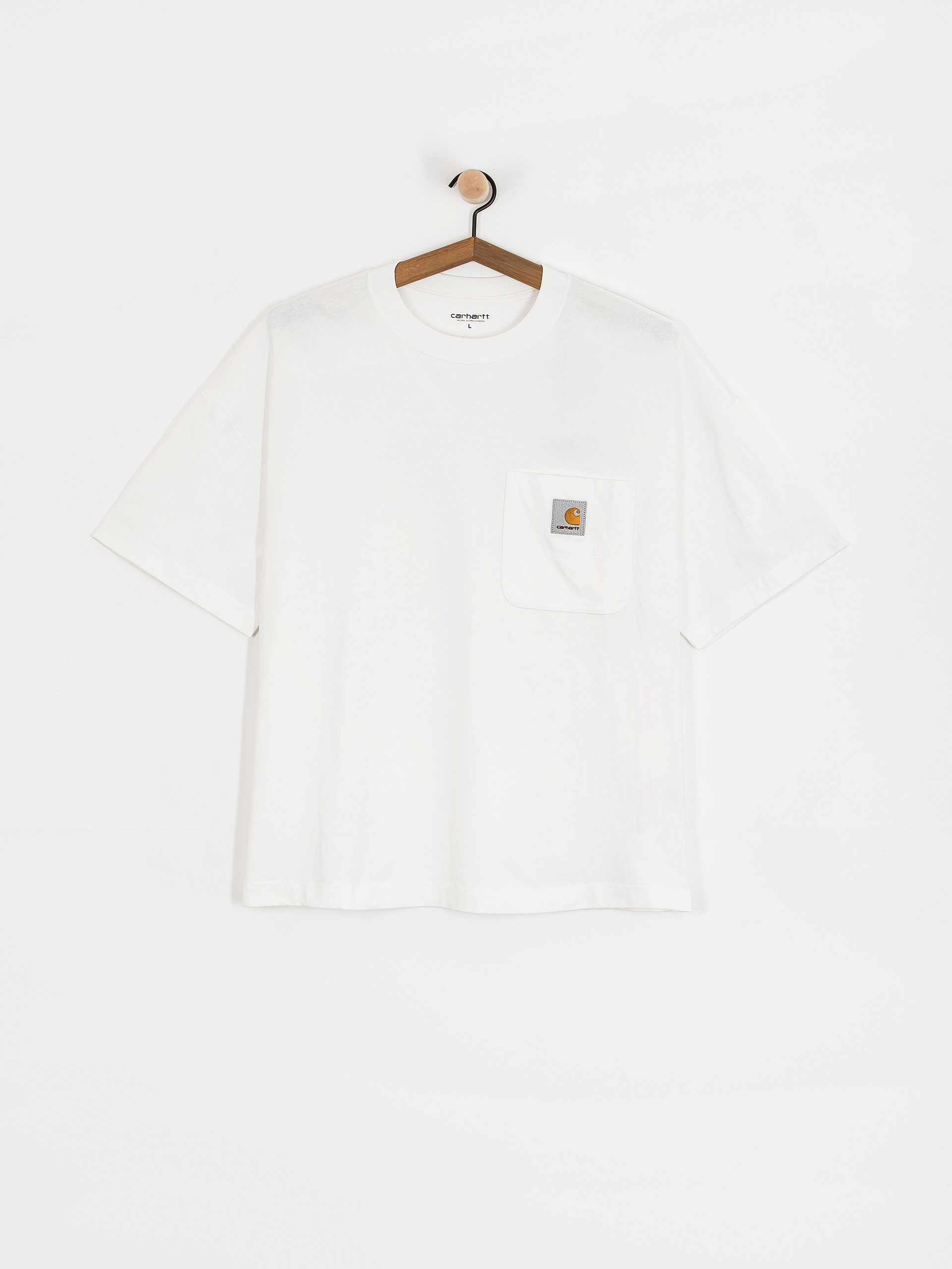 T-shirt Carhartt WIP Work Pocket (white)