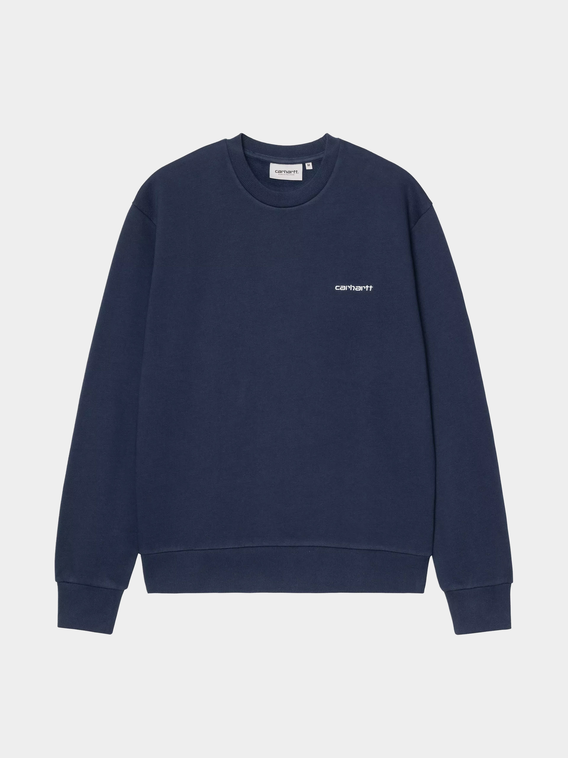 Bluza Carhartt WIP Script Embroidery (jupiter/white)