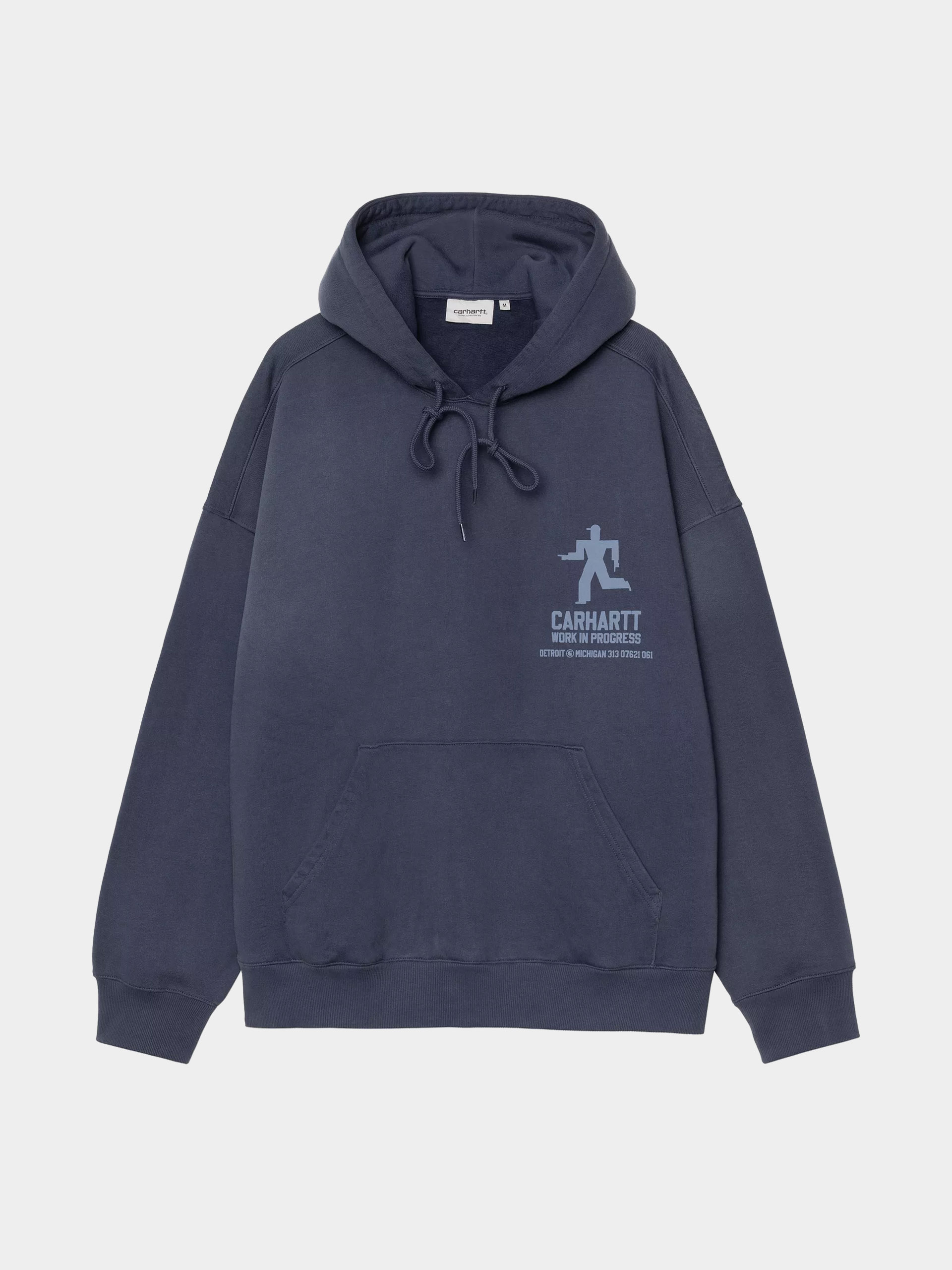 Bluza z kapturem Carhartt WIP Distance HD (jupiter/stone dyed)