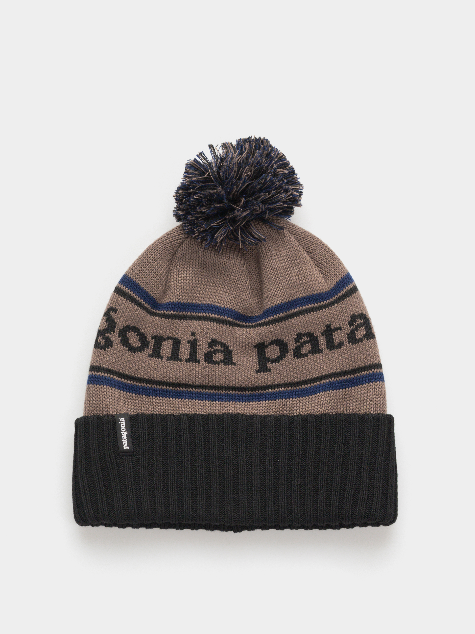 Czapka zimowa Patagonia Powder Town (park stripe marlow brown)