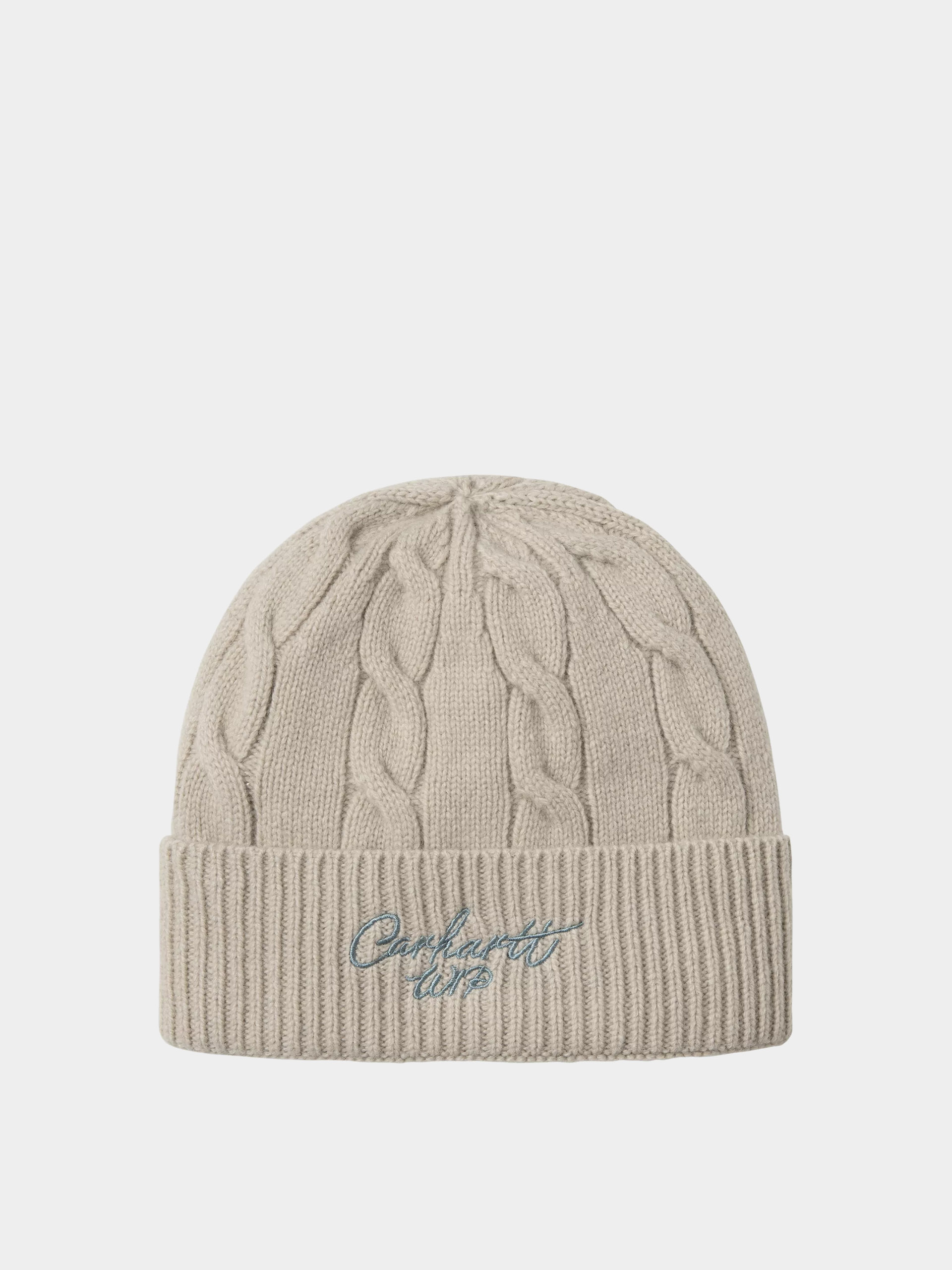 Czapka zimowa Carhartt WIP Signature Cable (fleur de sel/citadel)