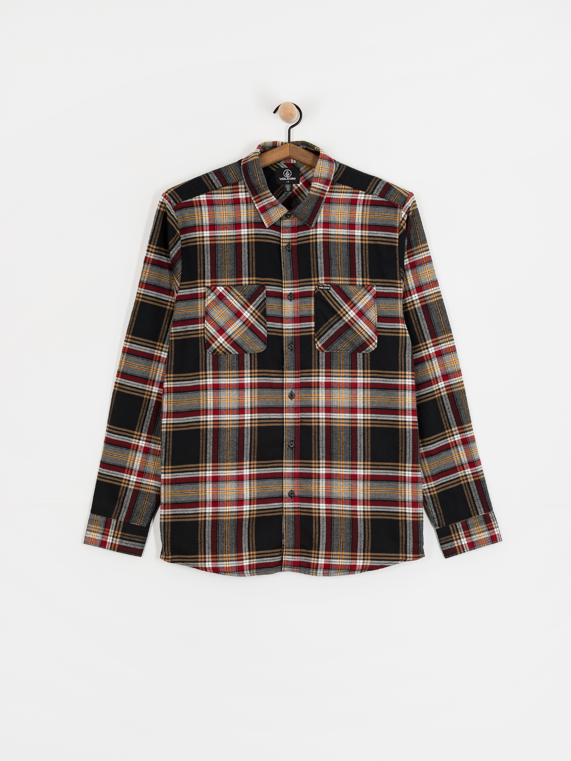 Koszula Volcom Netastone Flannel (antique black)