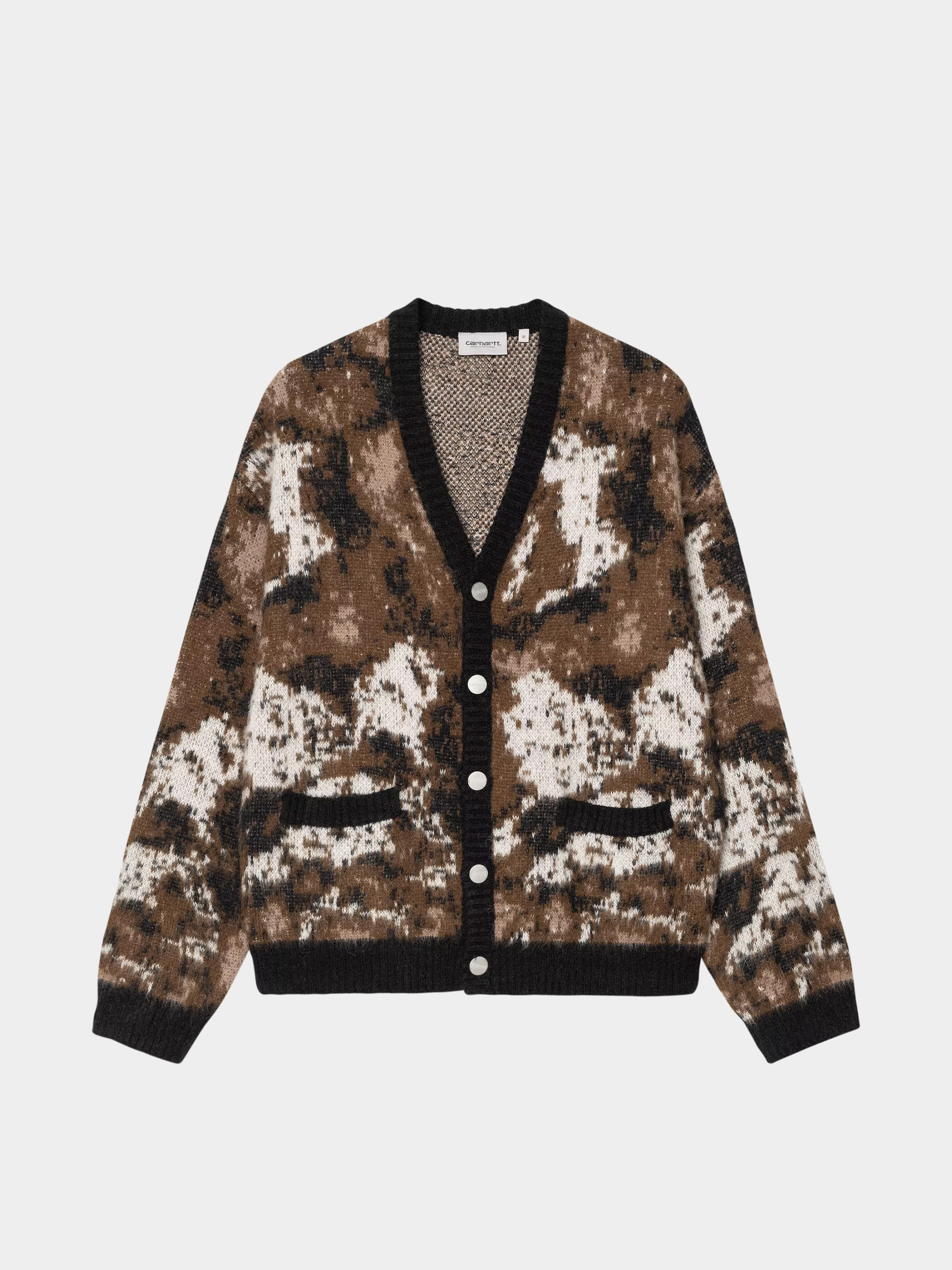 Sweter Carhartt WIP Merton Cardigan (wild dog jacquard)