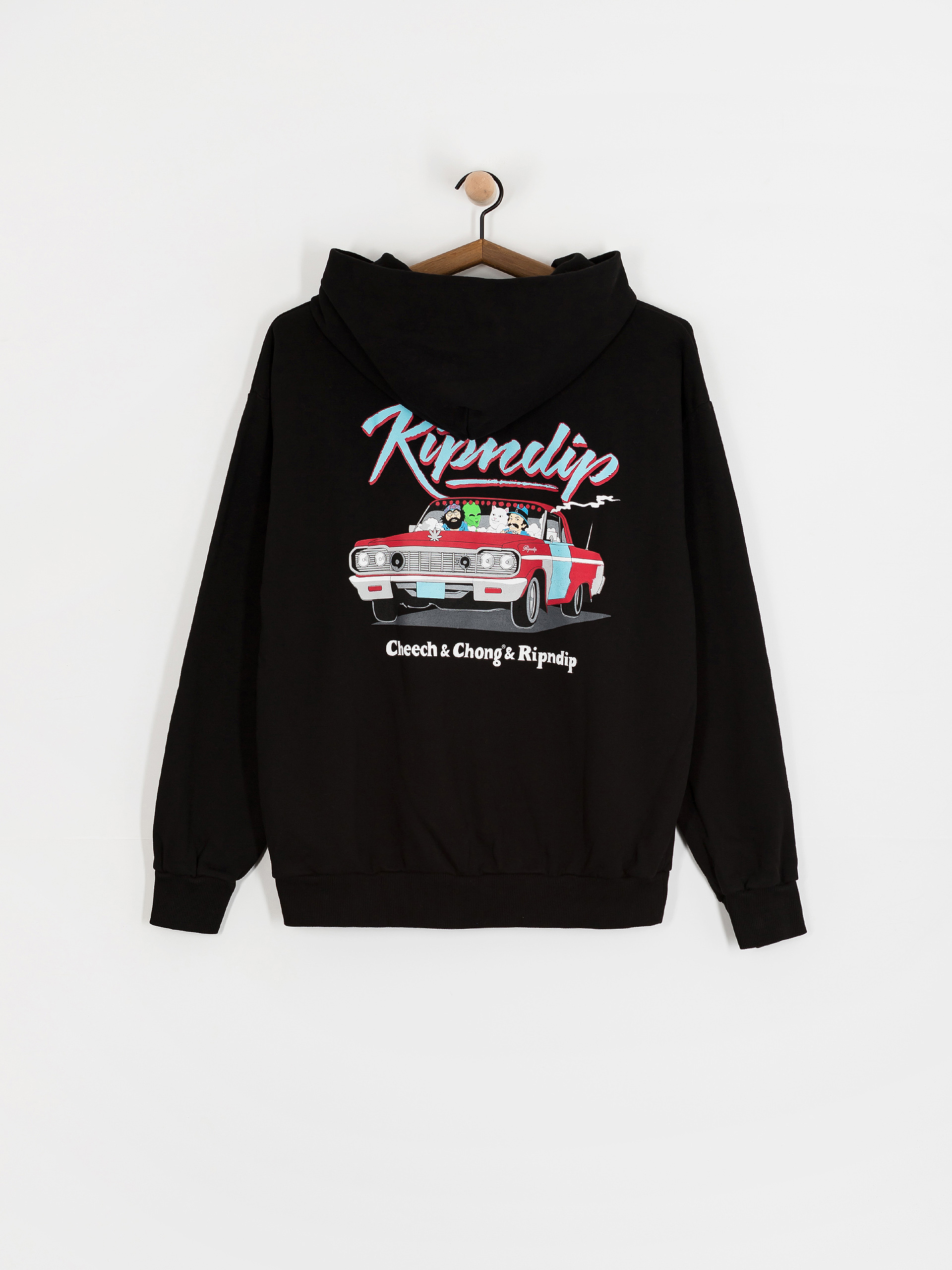 Bluza z kapturem RipNDip Riders HD (black)