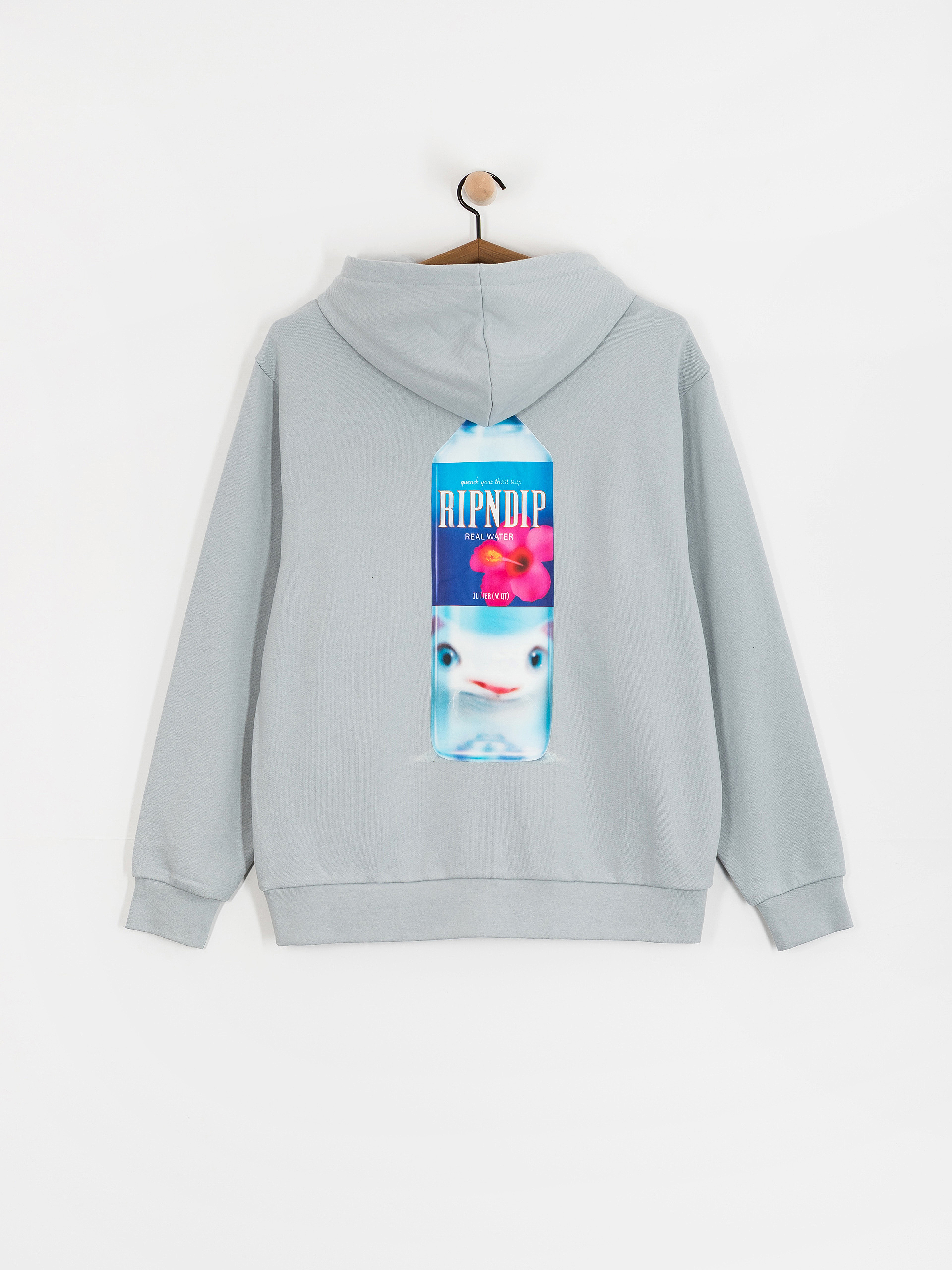Bluza z kapturem RipNDip Real Water HD (powder blue)