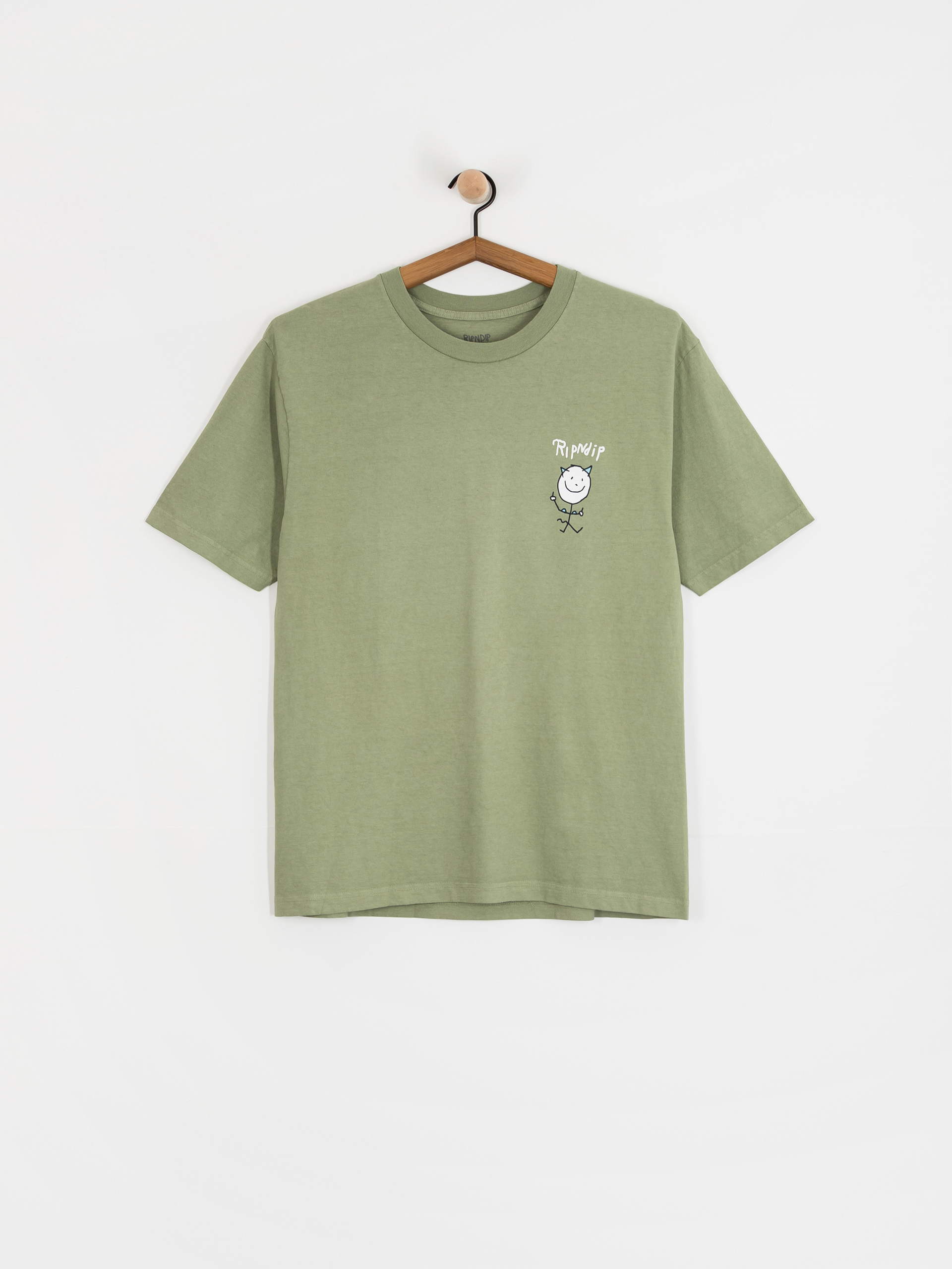 T-shirt RipNDip Nerman Rockwell (dusty olive)