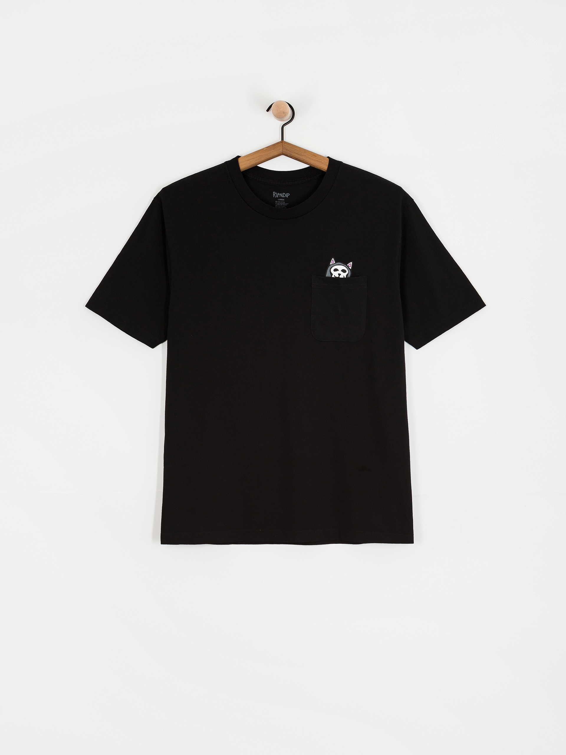 T-shirt RipNDip Trick Or Treat Pocket (black)
