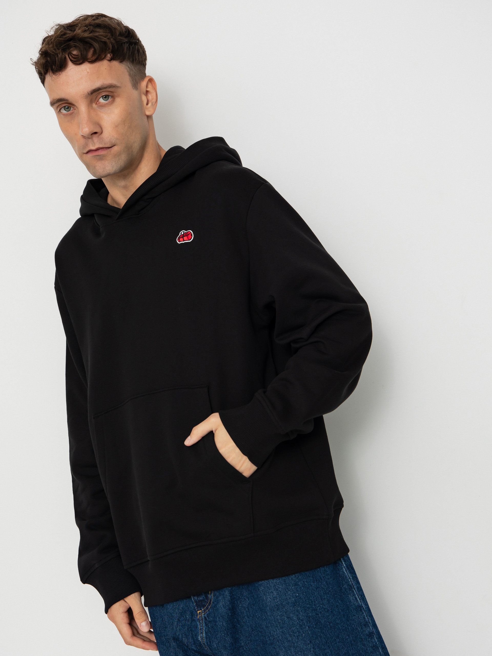 Bluza z kapturem The North Face Icon Relaxed HD (tnf black)