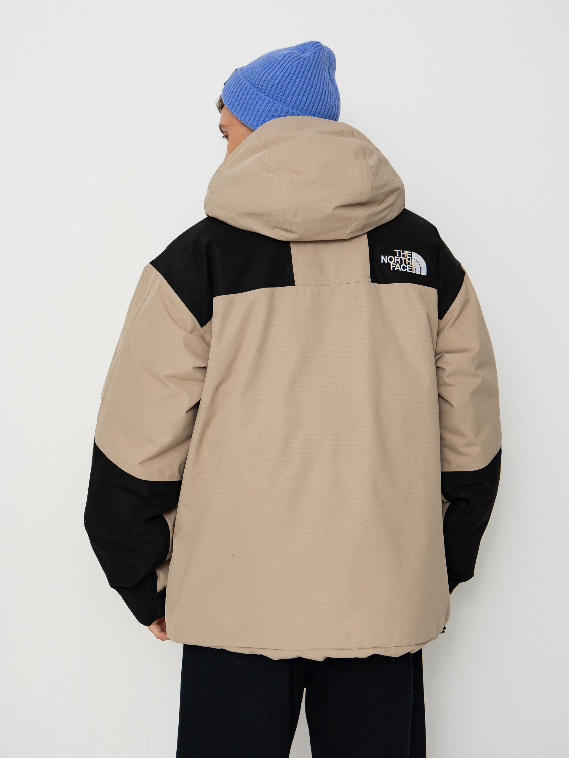 Kurtka The North Face Mountain Down (mushroom grey/tnf black)