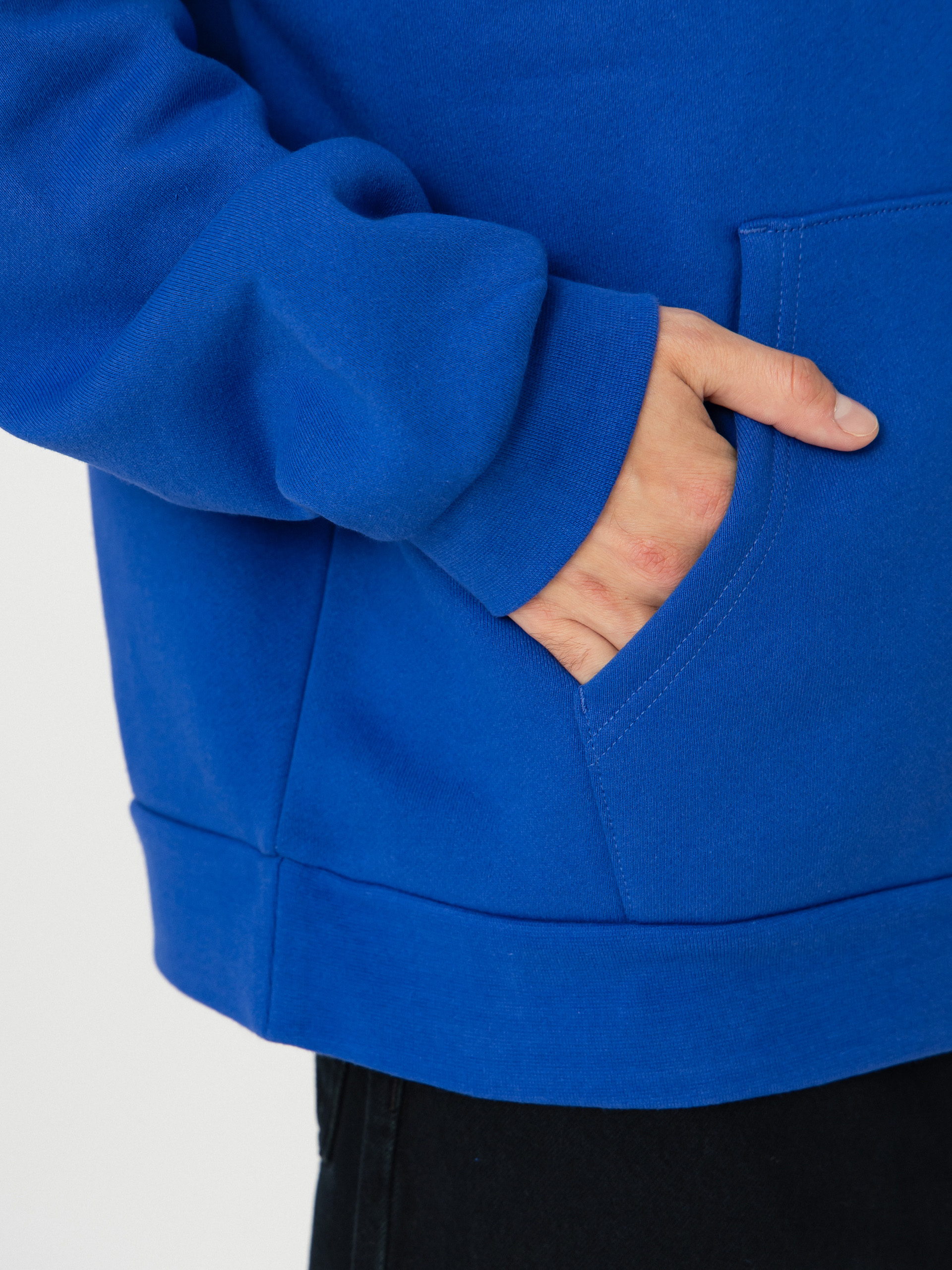 Bluza z kapturem OBEY Icon Extra Heavy II HD (dazzling blue)