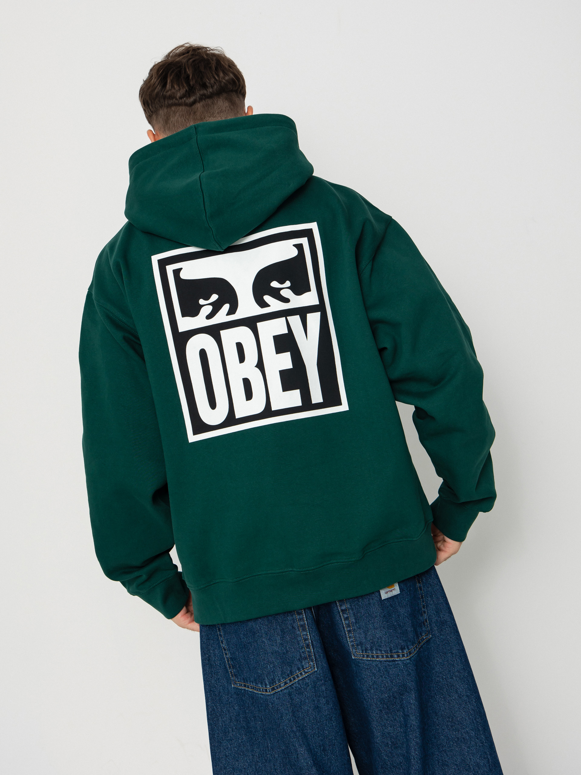 Bluza z kapturem OBEY Obey Eyes Icon HD (botanical garden)