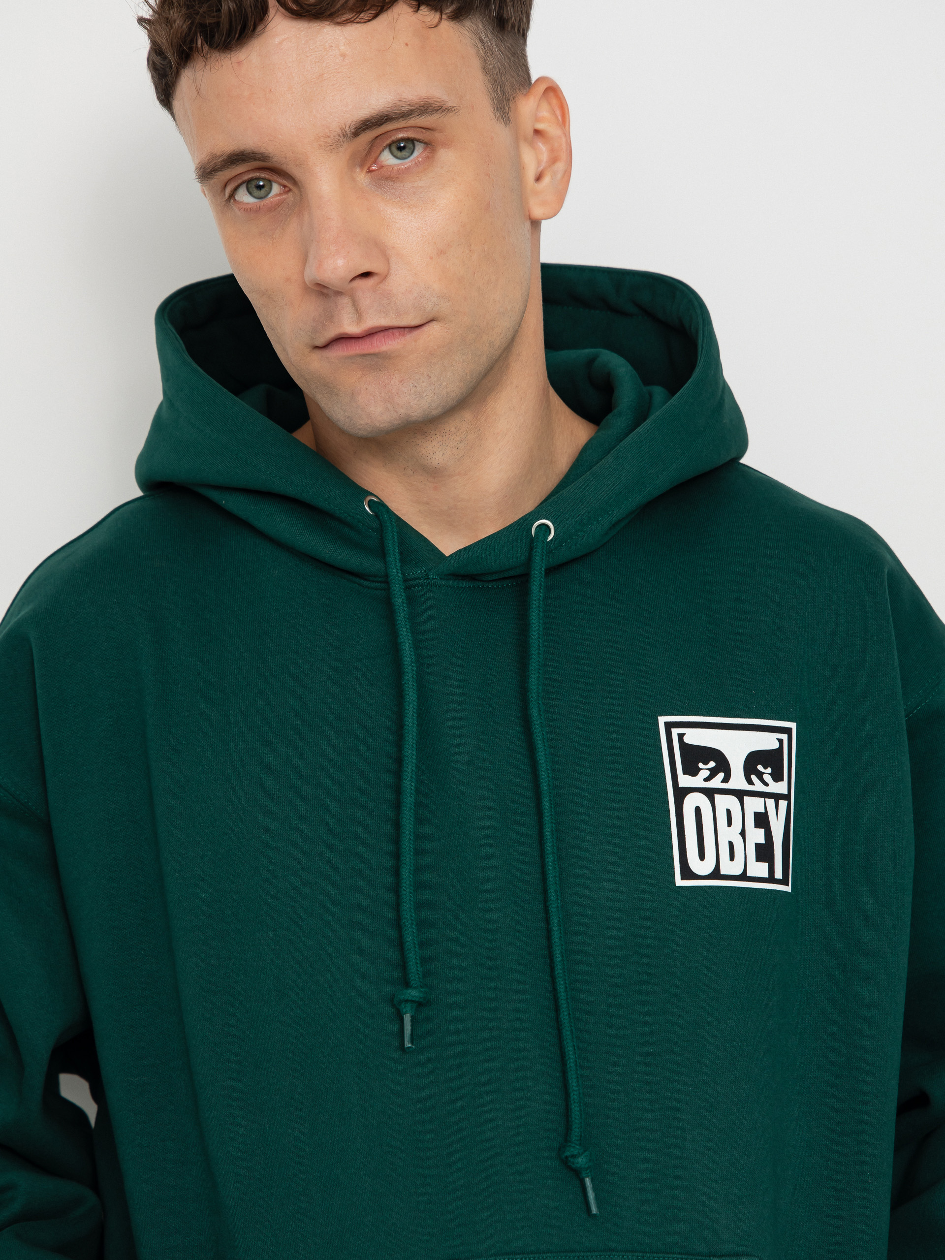 Bluza z kapturem OBEY Obey Eyes Icon HD (botanical garden)