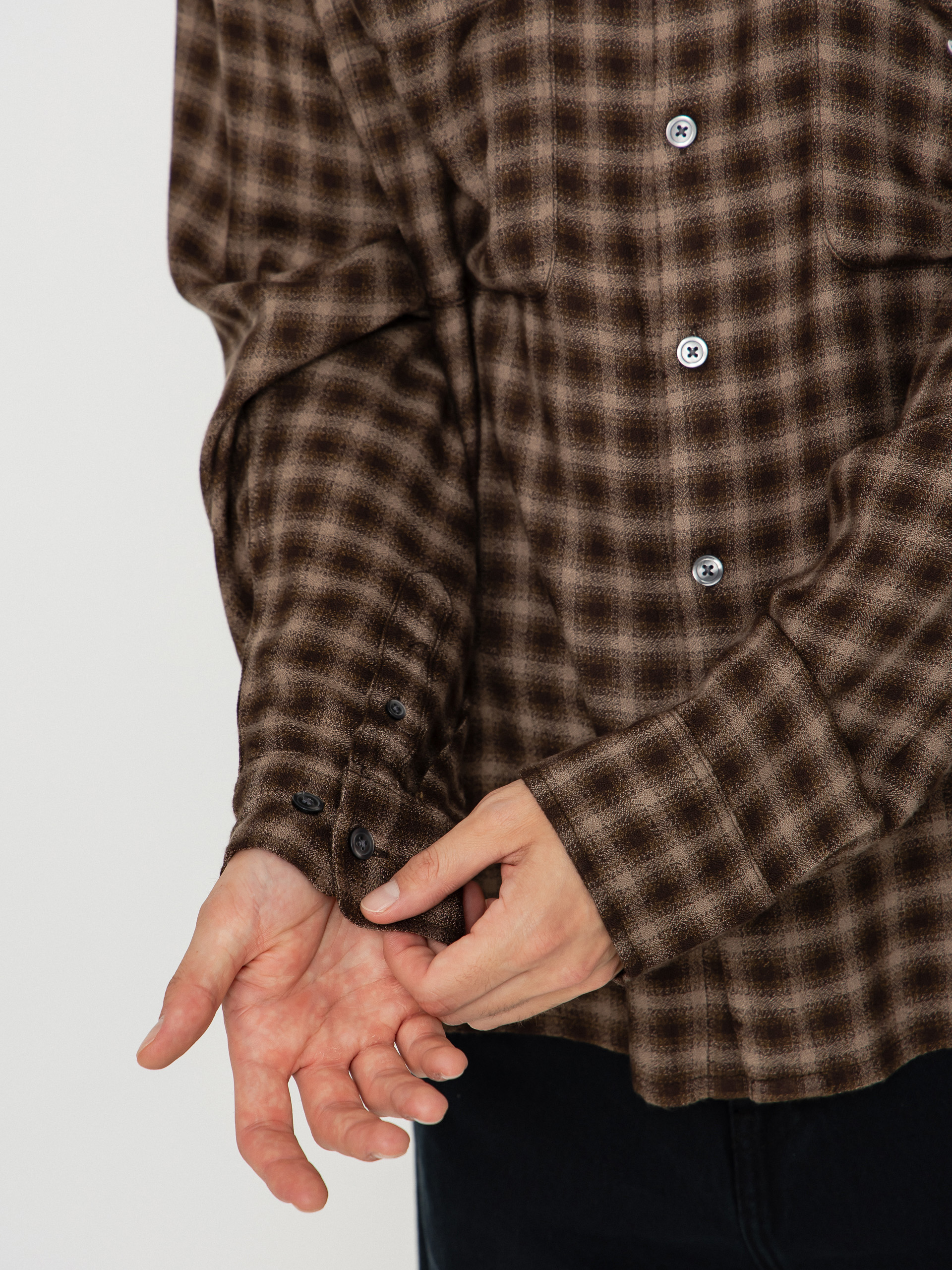 Koszula OBEY Clarence Woven (black multi)