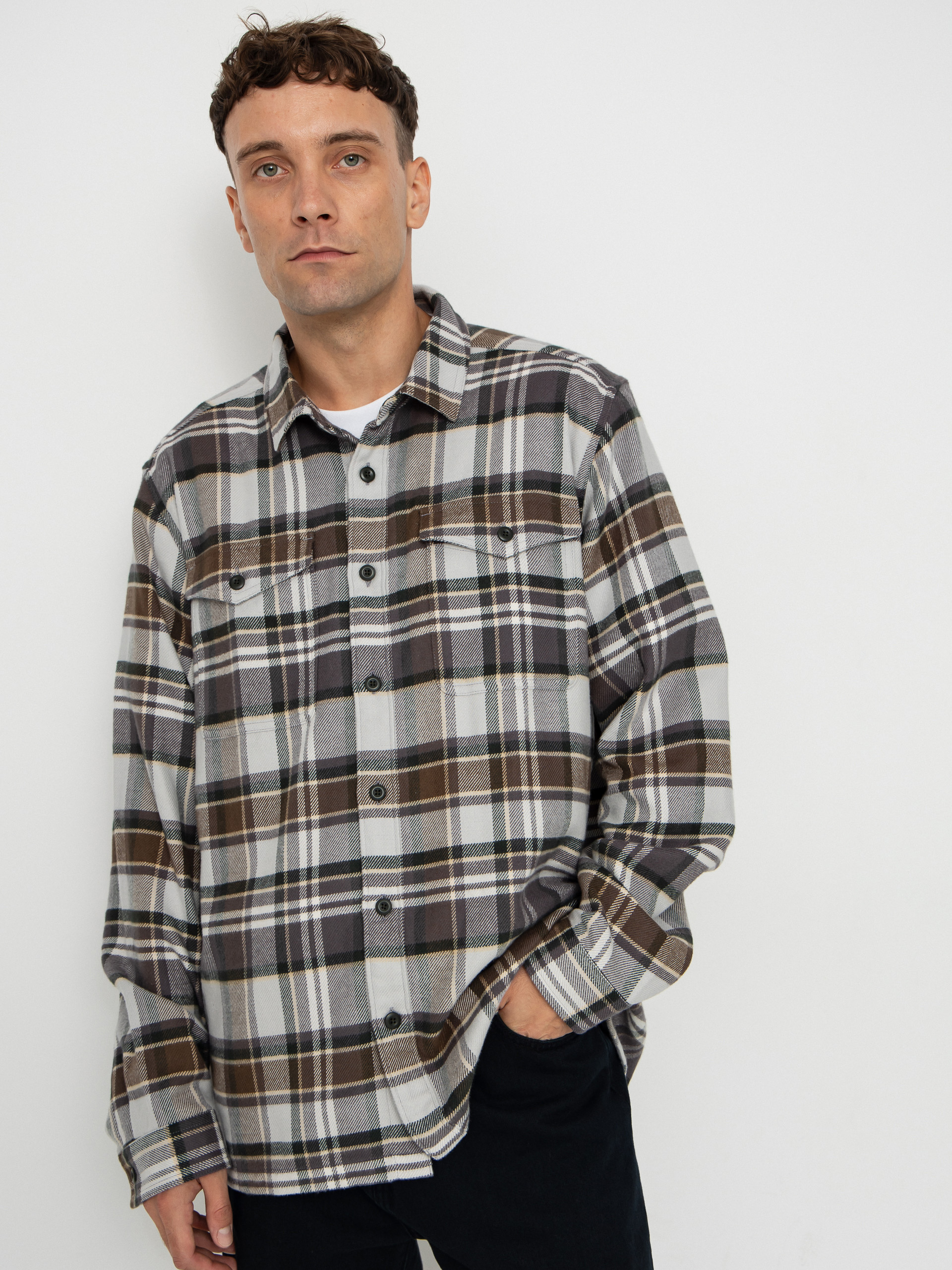 Koszula Patagonia Fjord Flannel (blizzard salt grey)