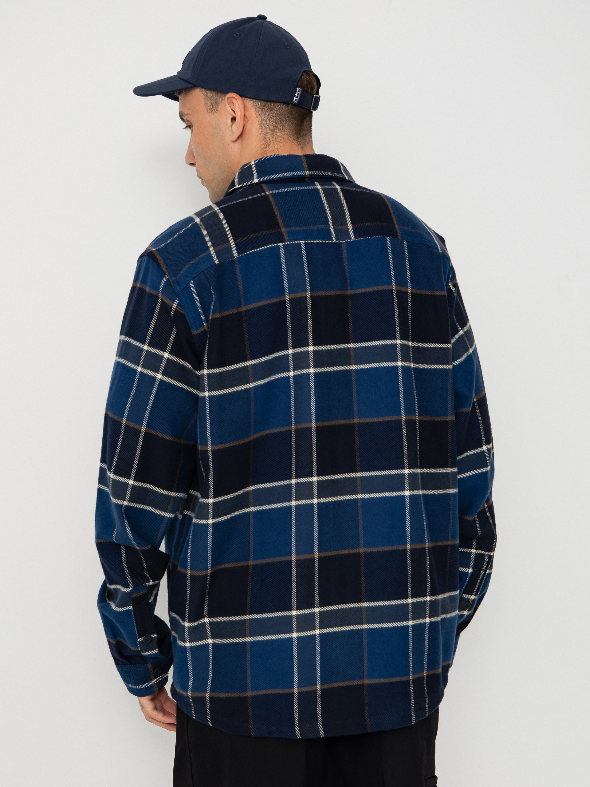 Koszula Patagonia Fjord Flannel (cycles sunken blue)
