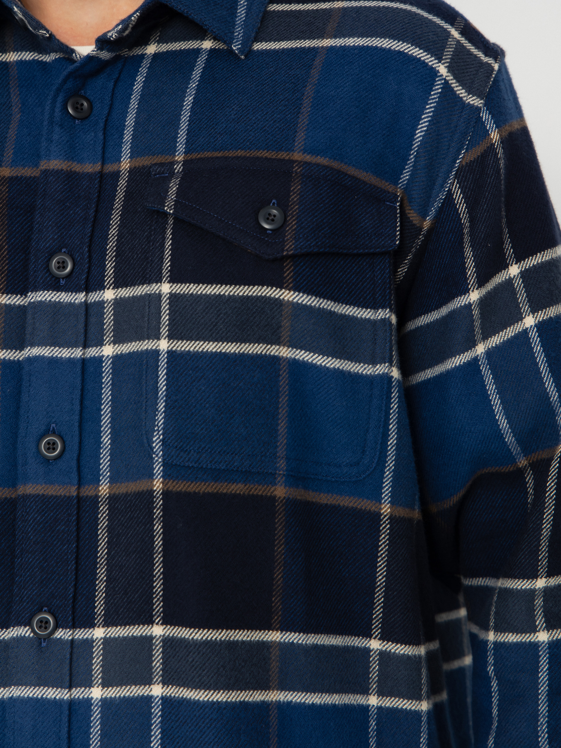 Koszula Patagonia Fjord Flannel (cycles sunken blue)