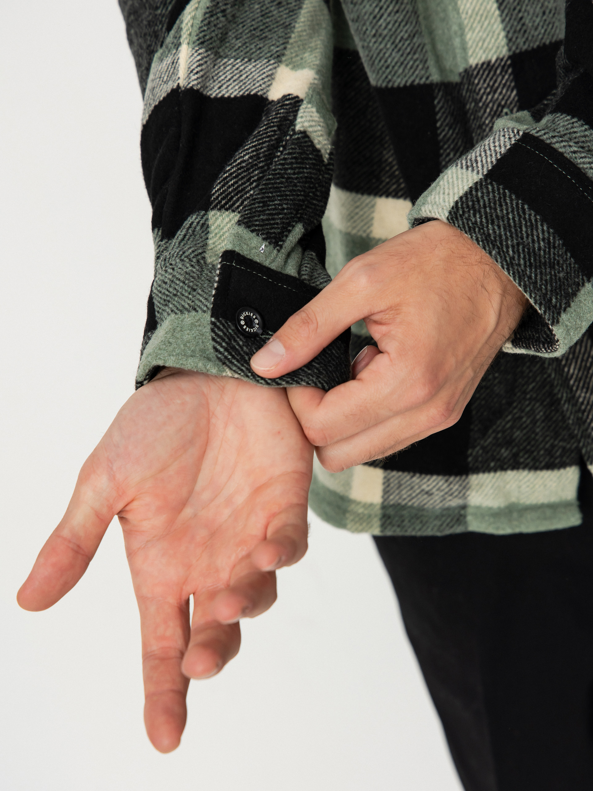 Koszula Dickies Plaid Coaling (sea spray)