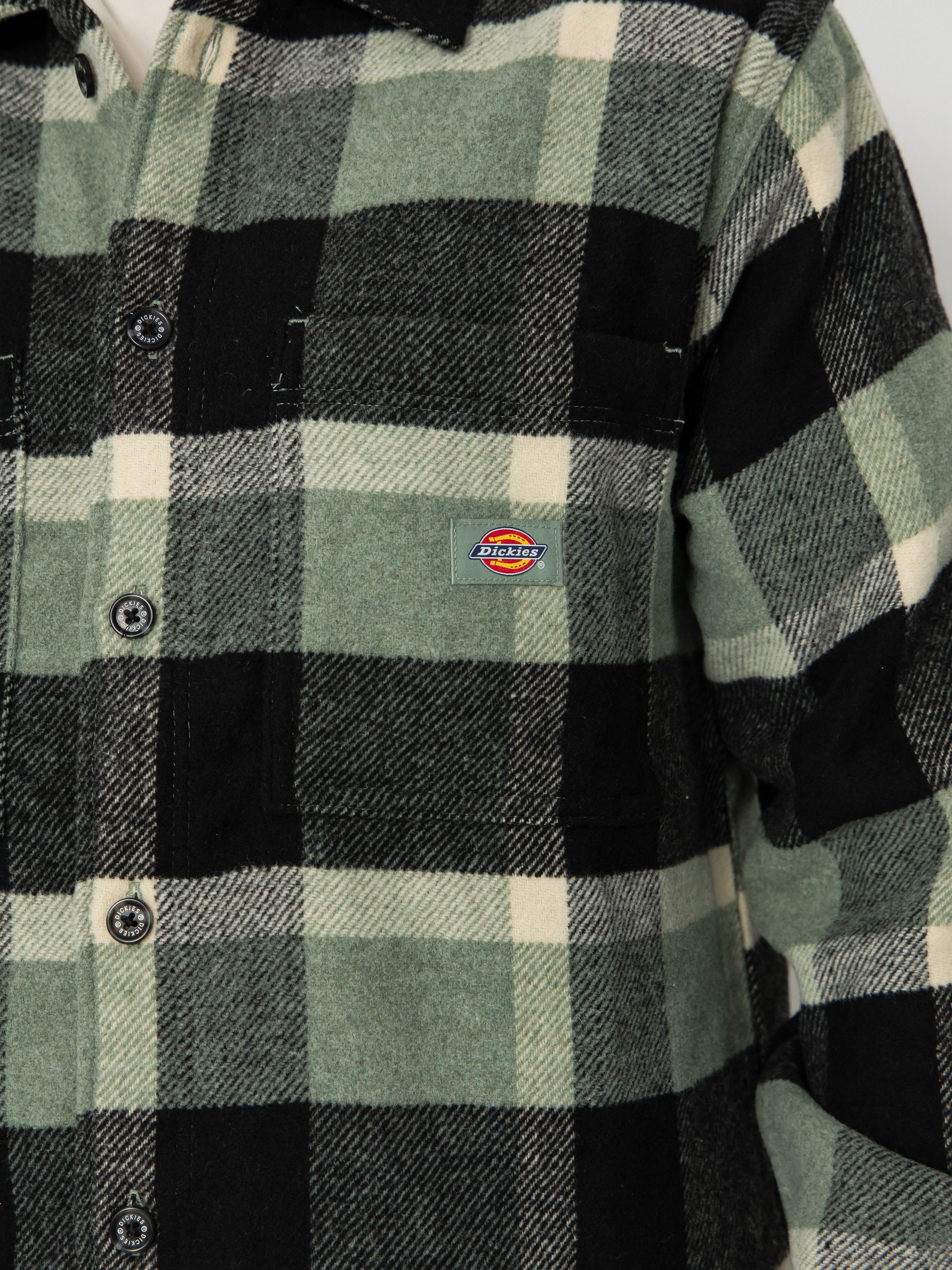 Koszula Dickies Plaid Coaling (sea spray)