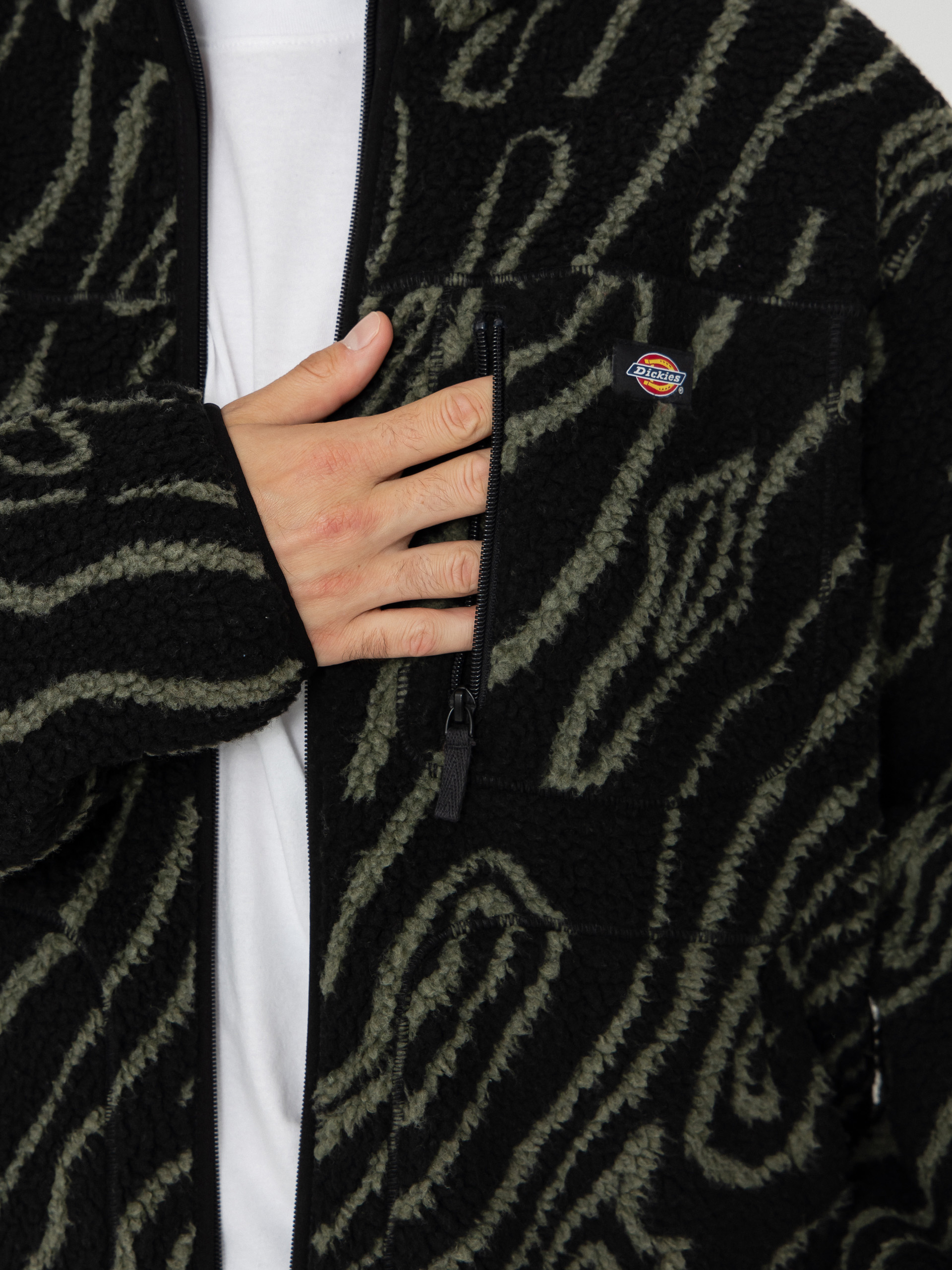 Męski Polar Dickies Mount Hope Printed (black)