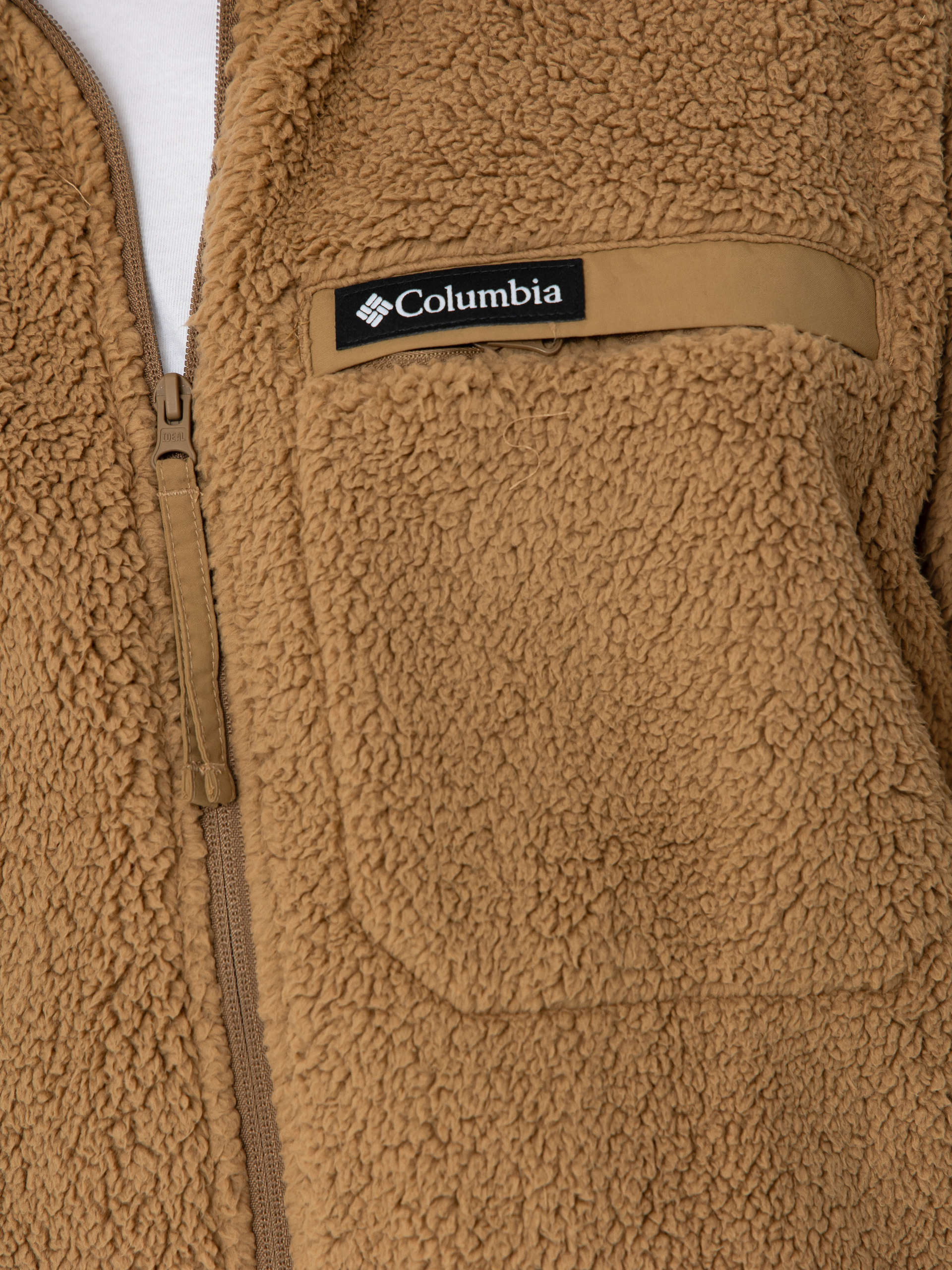 Męski Polar Columbia Rugged Ridge High Pile Full Zip (delta)