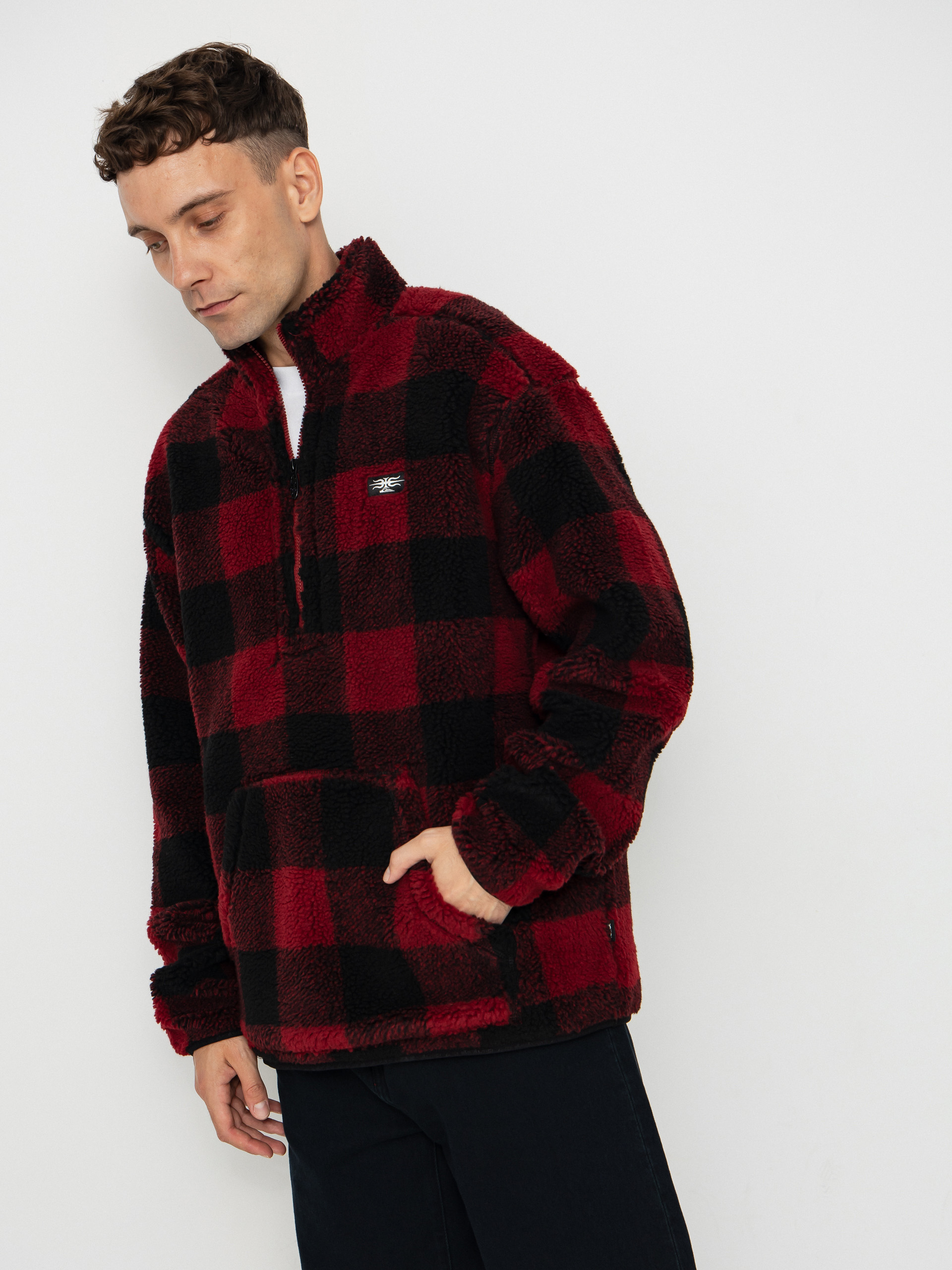 Polar Quiksilver Mercury Woodlands Sherpa (woodlands biking red)