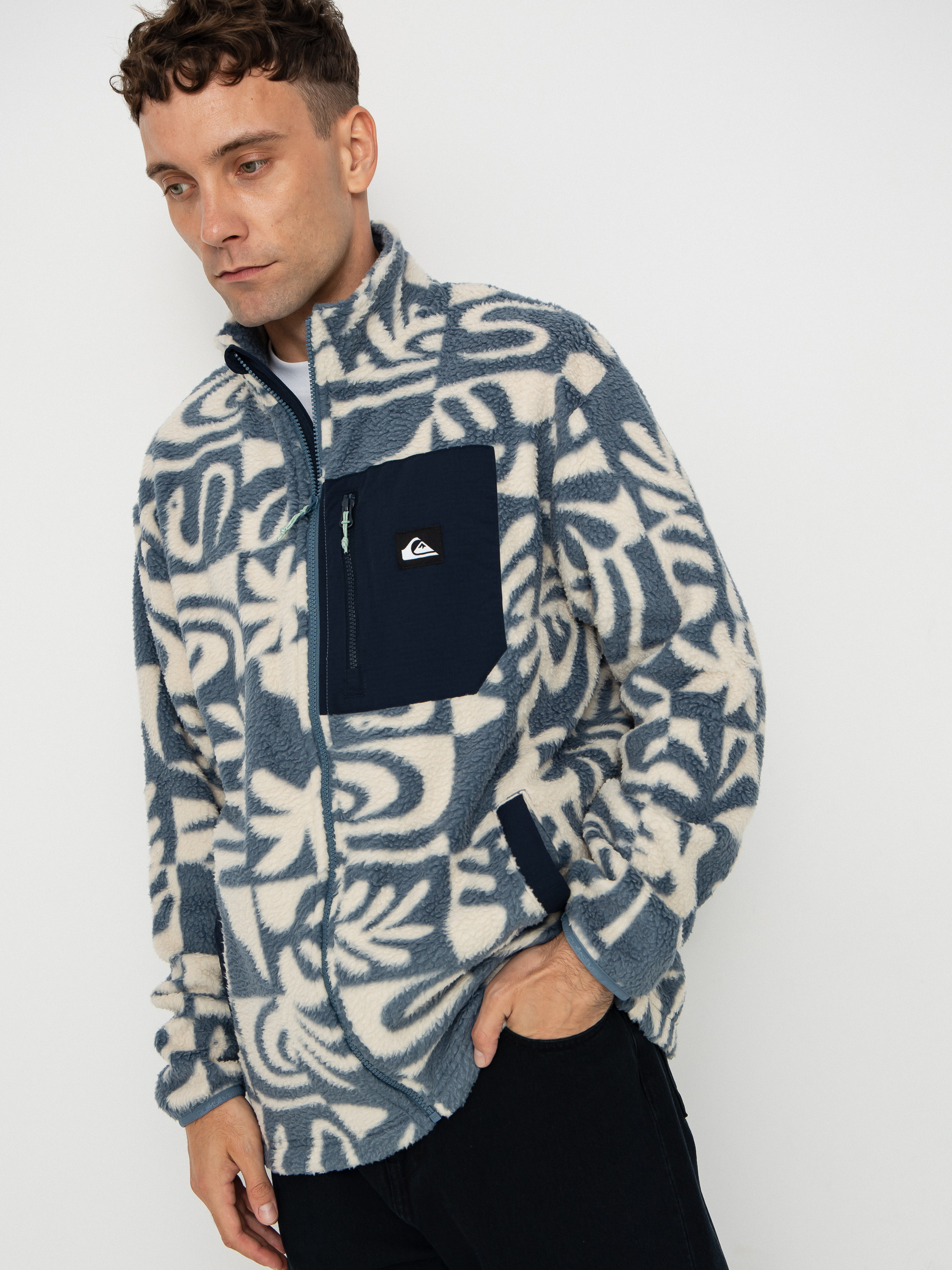 Polar Quiksilver Clean Coast FZ (china blue desert checker)
