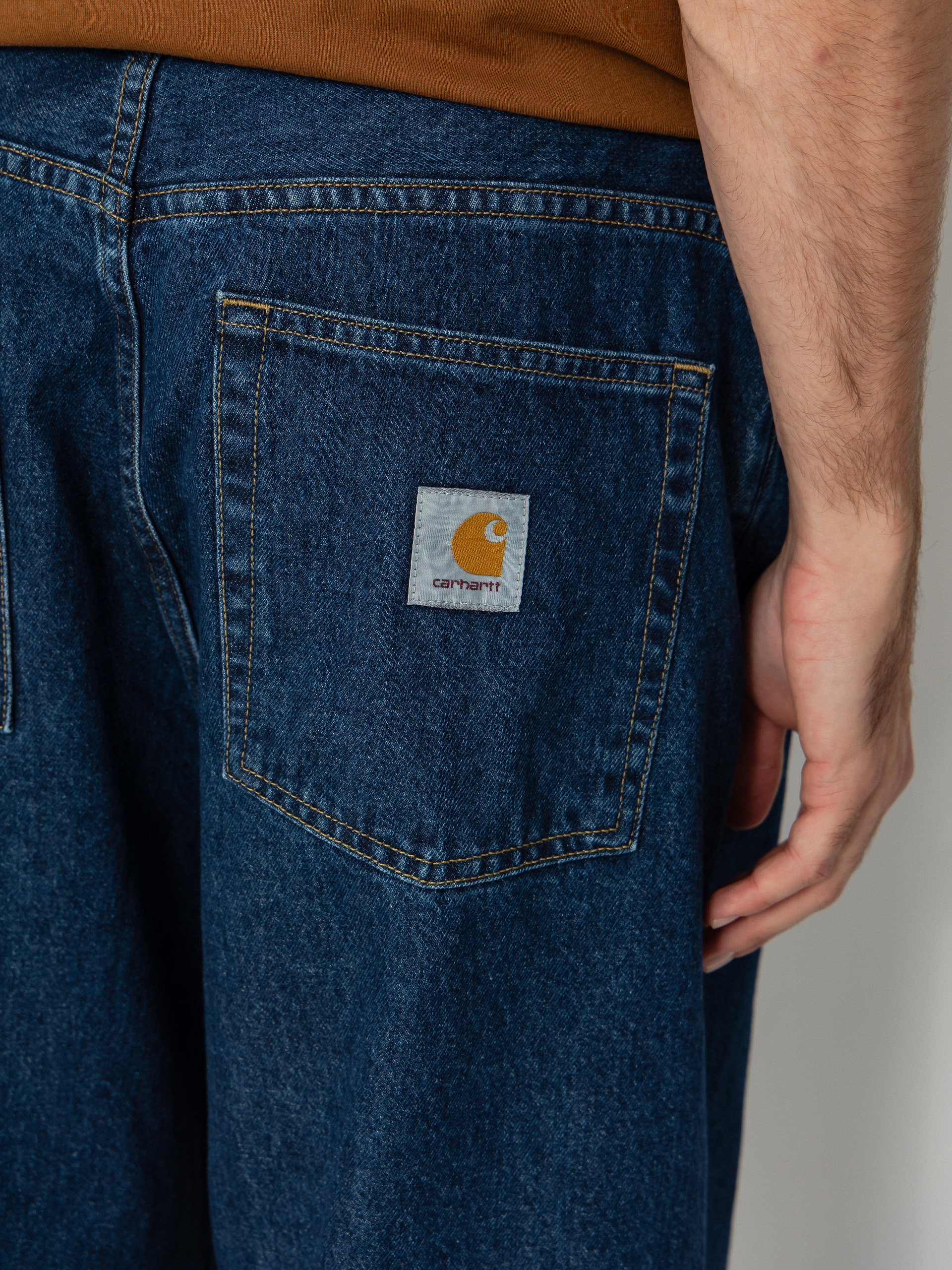 Spodnie Carhartt WIP Brandon (blue/stone washed)