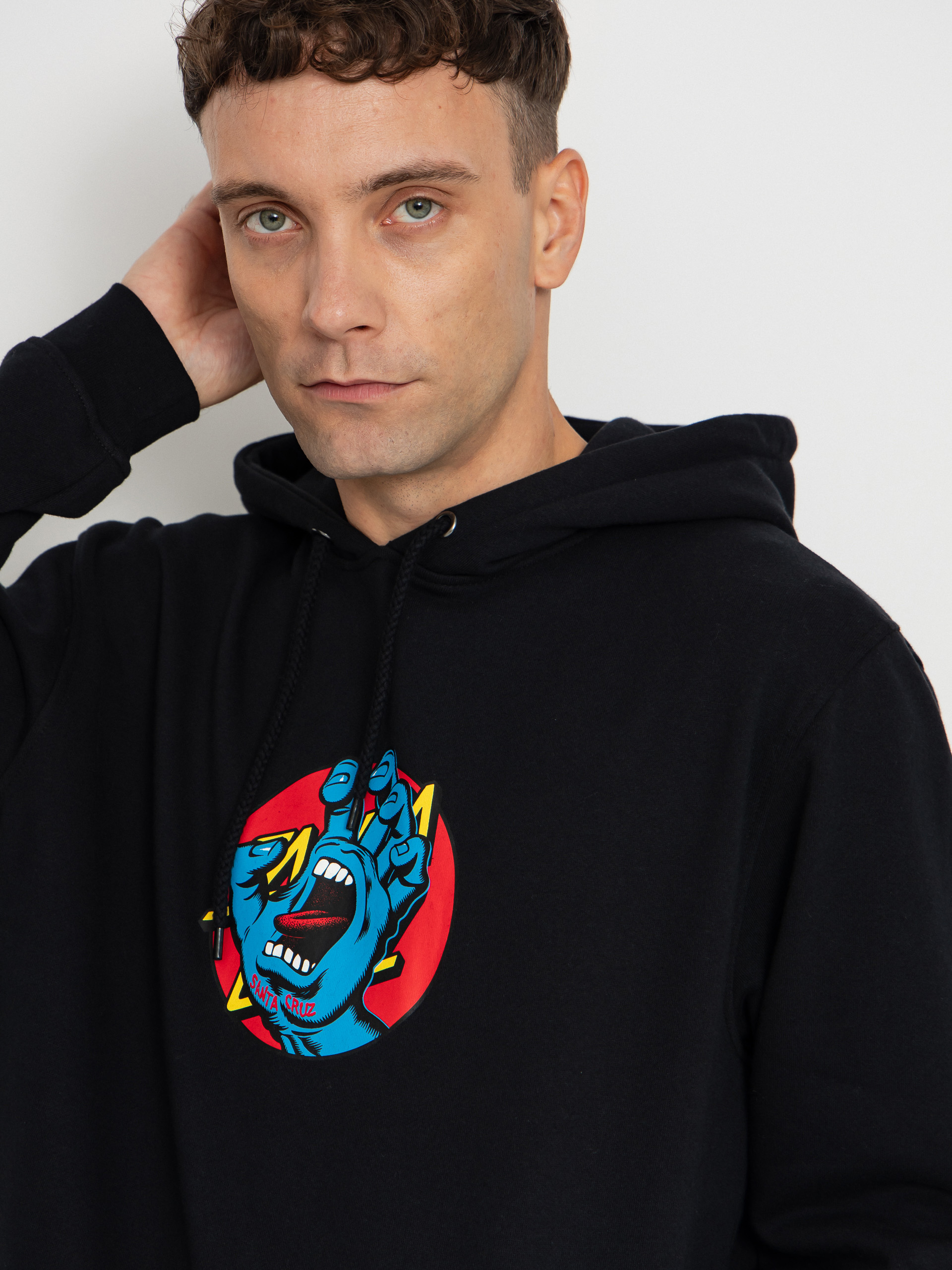 Bluza Santa Cruz Hand Dot Front (black)