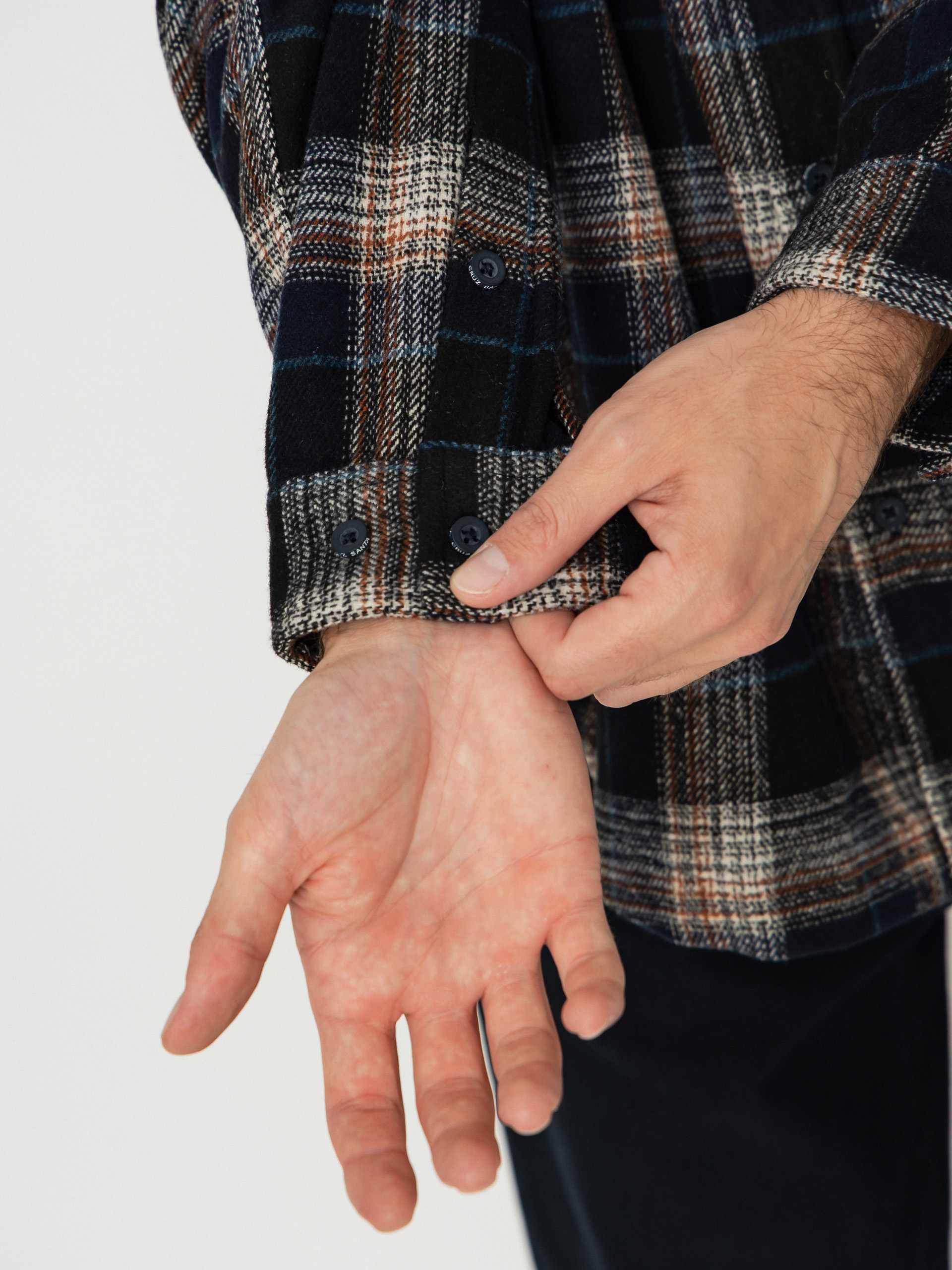 Koszula Santa Cruz Apex (navy check)