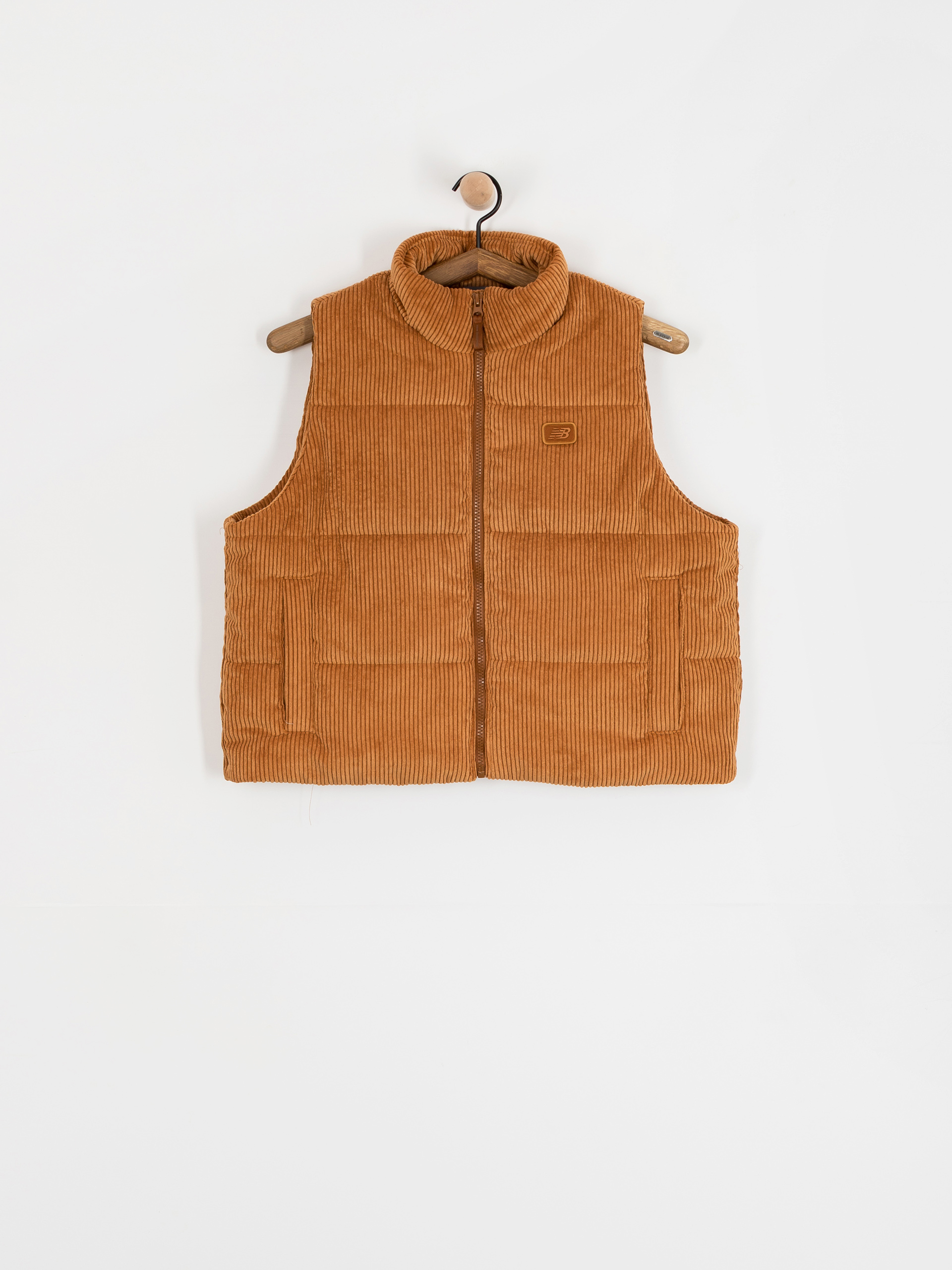 Kamizelka New Balance Wide Wale Corduroy Wmn (brown)