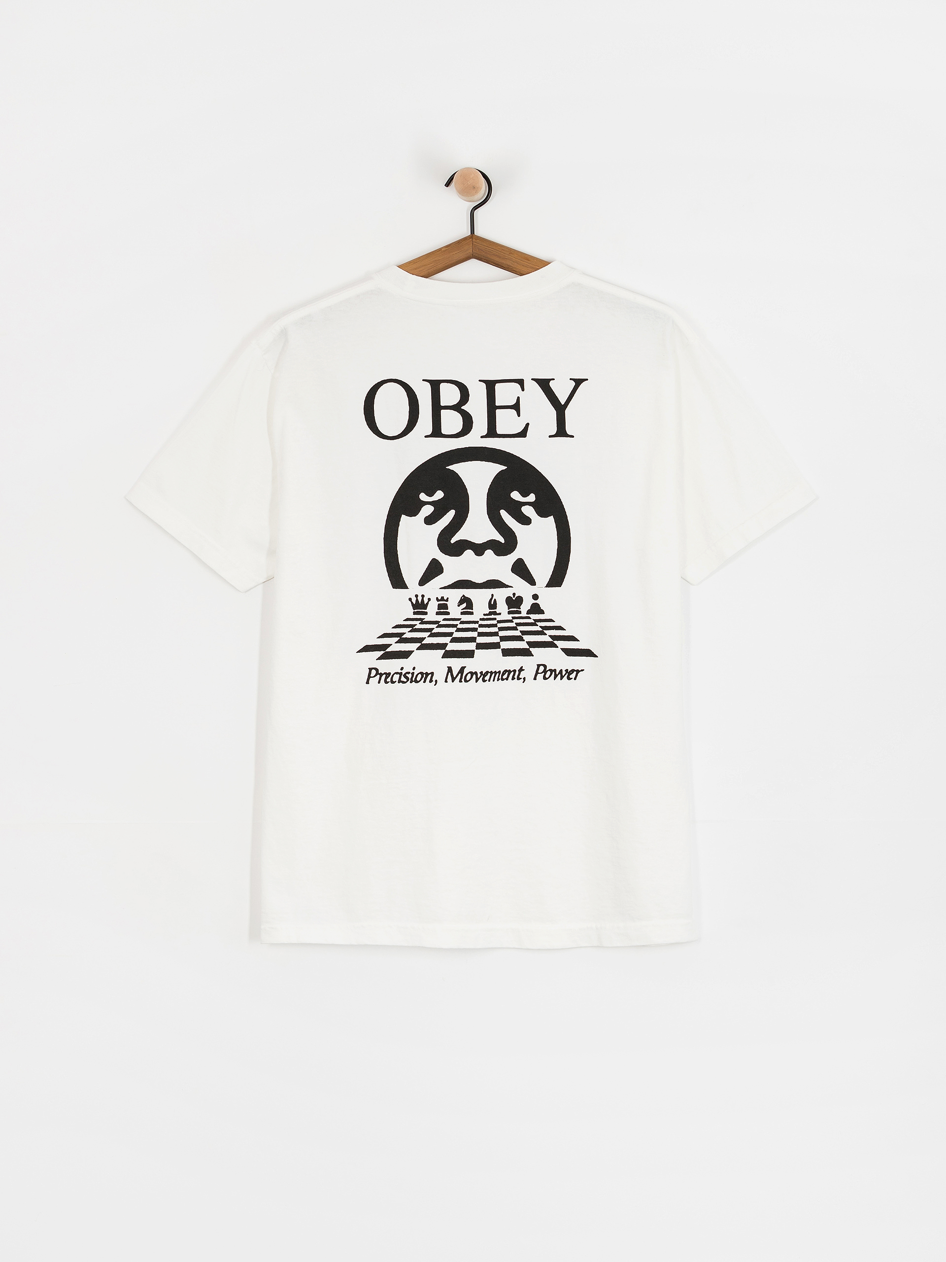 T-shirt OBEY Obey Precision (pigment vintage white)