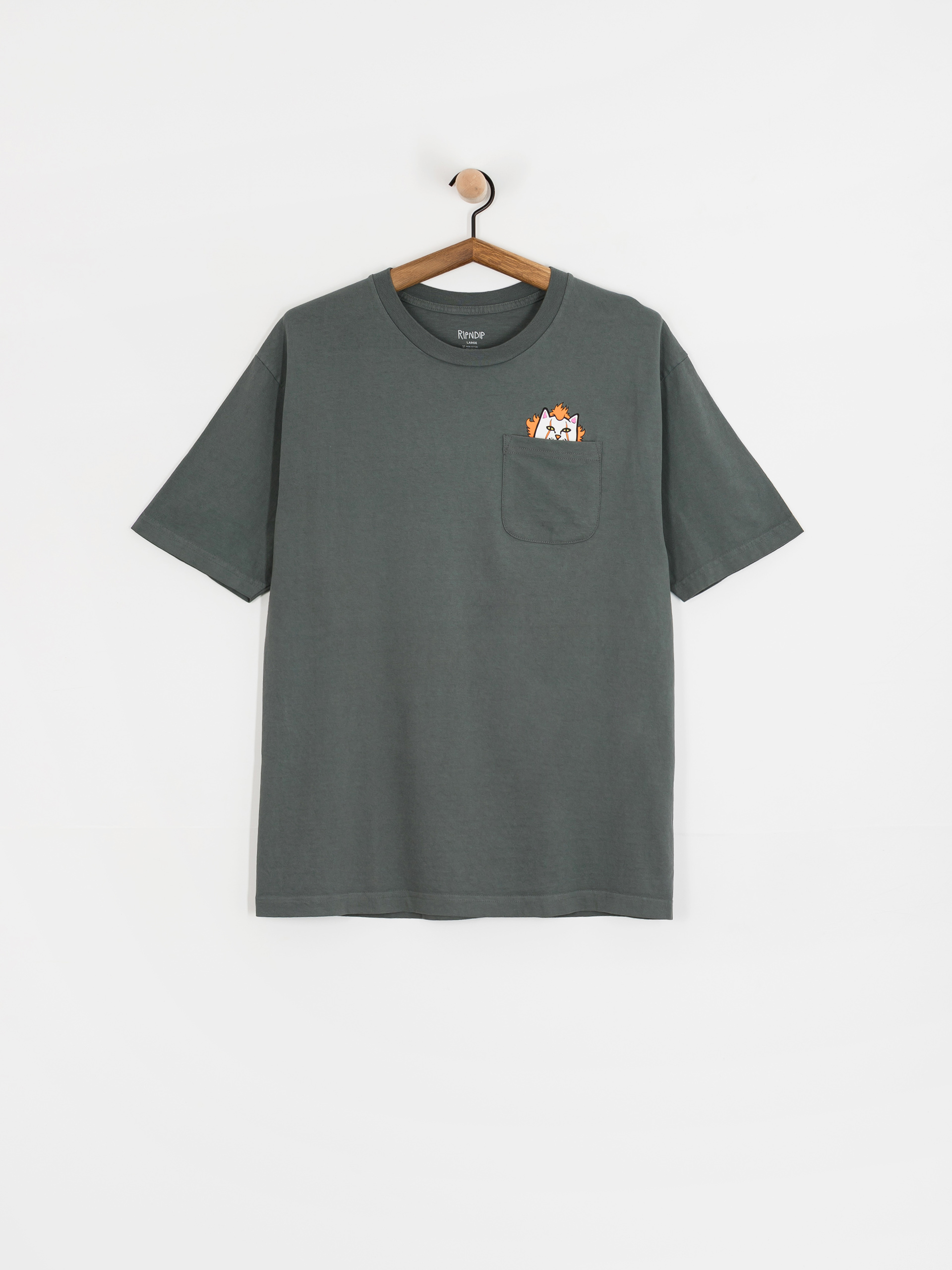 T-shirt RipNDip It'S Nerm Pocket (charcoal)